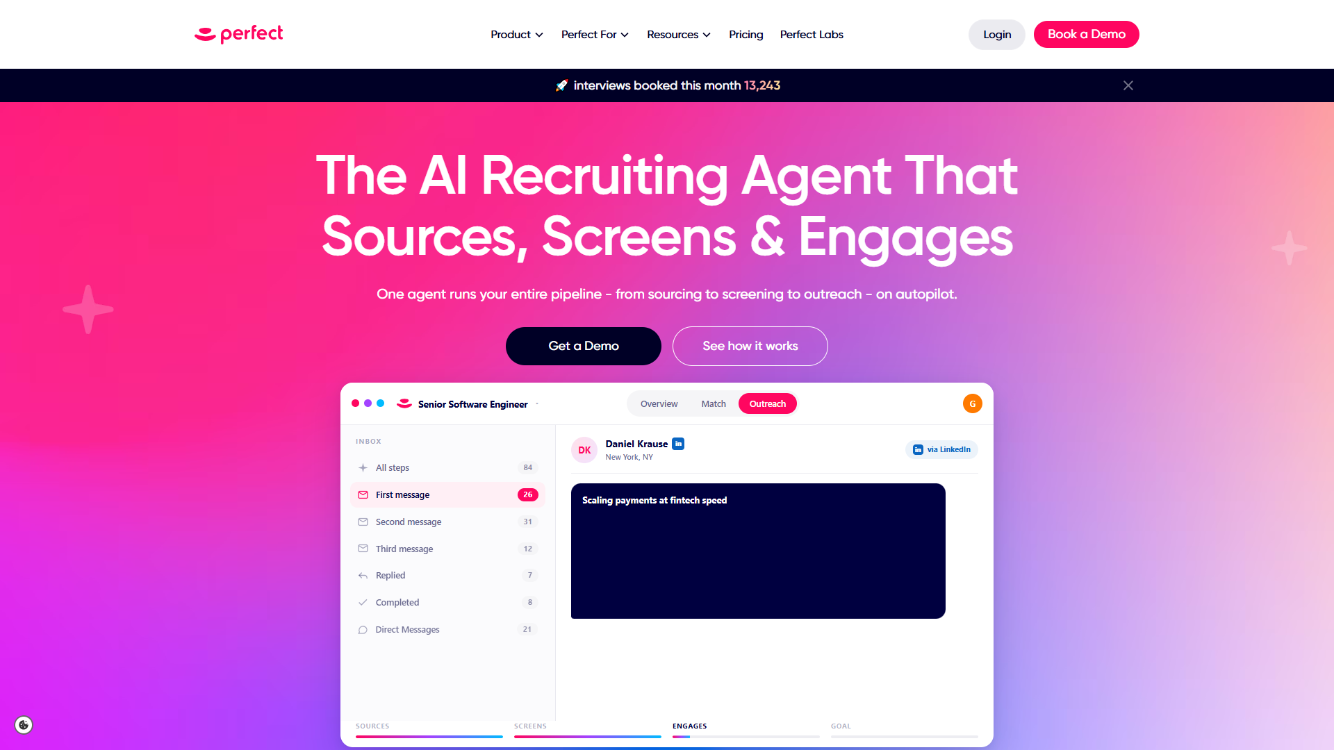 GoPerfect product screenshot