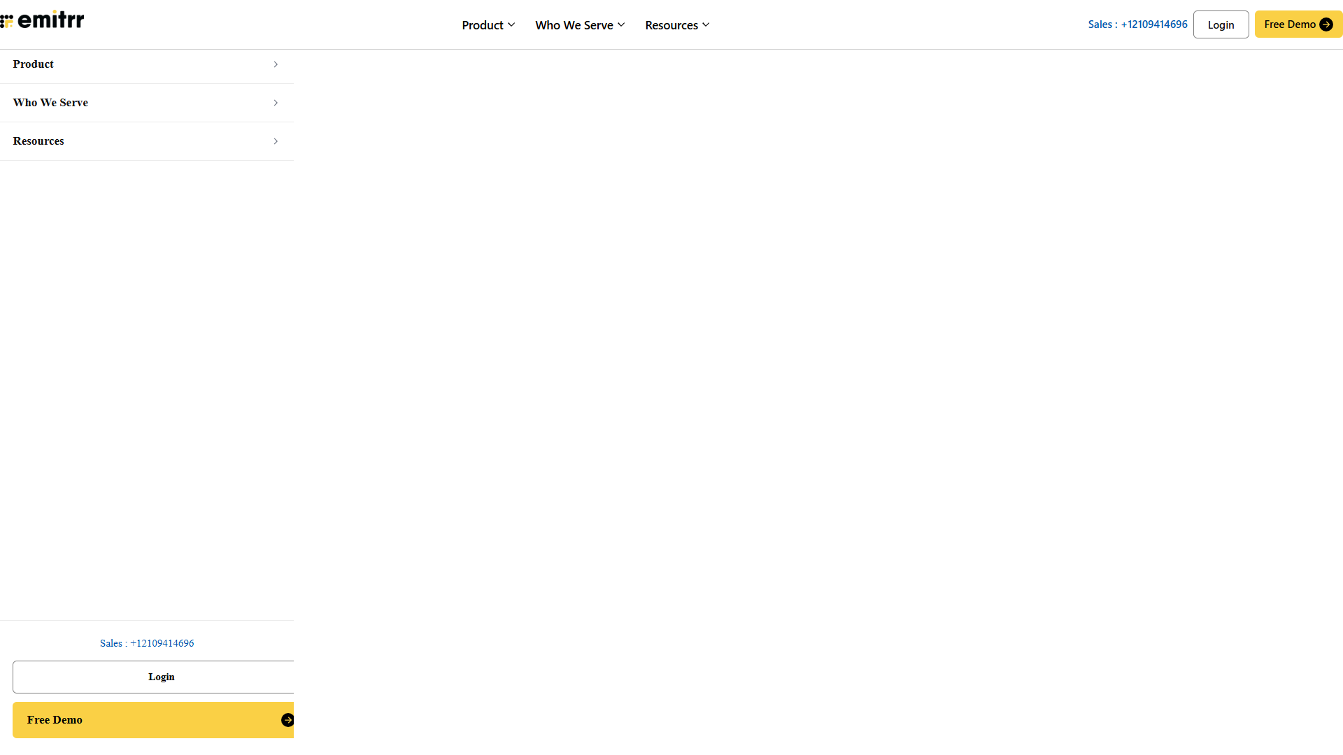 Emitrr product screenshot