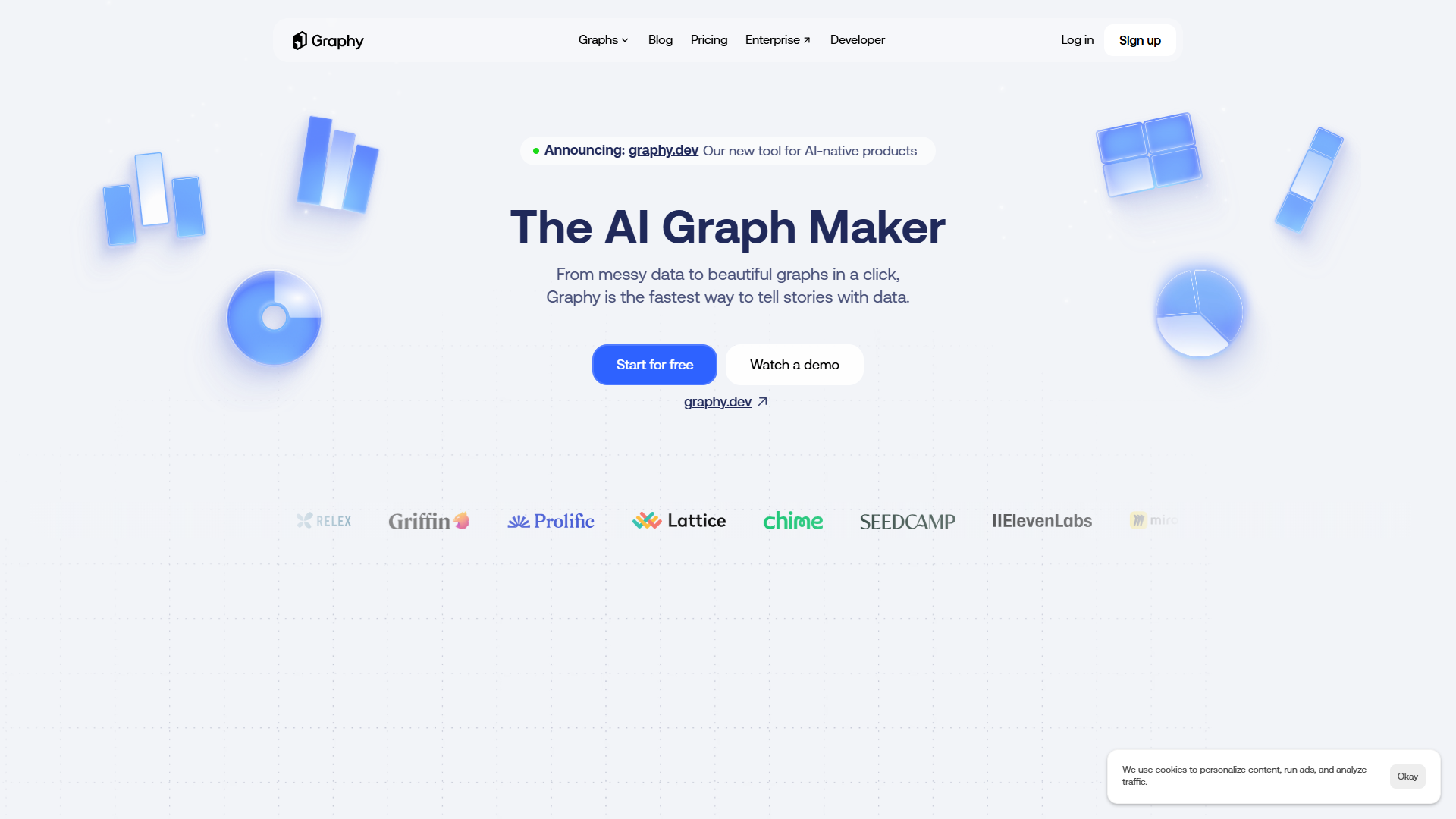 Graphy product screenshot