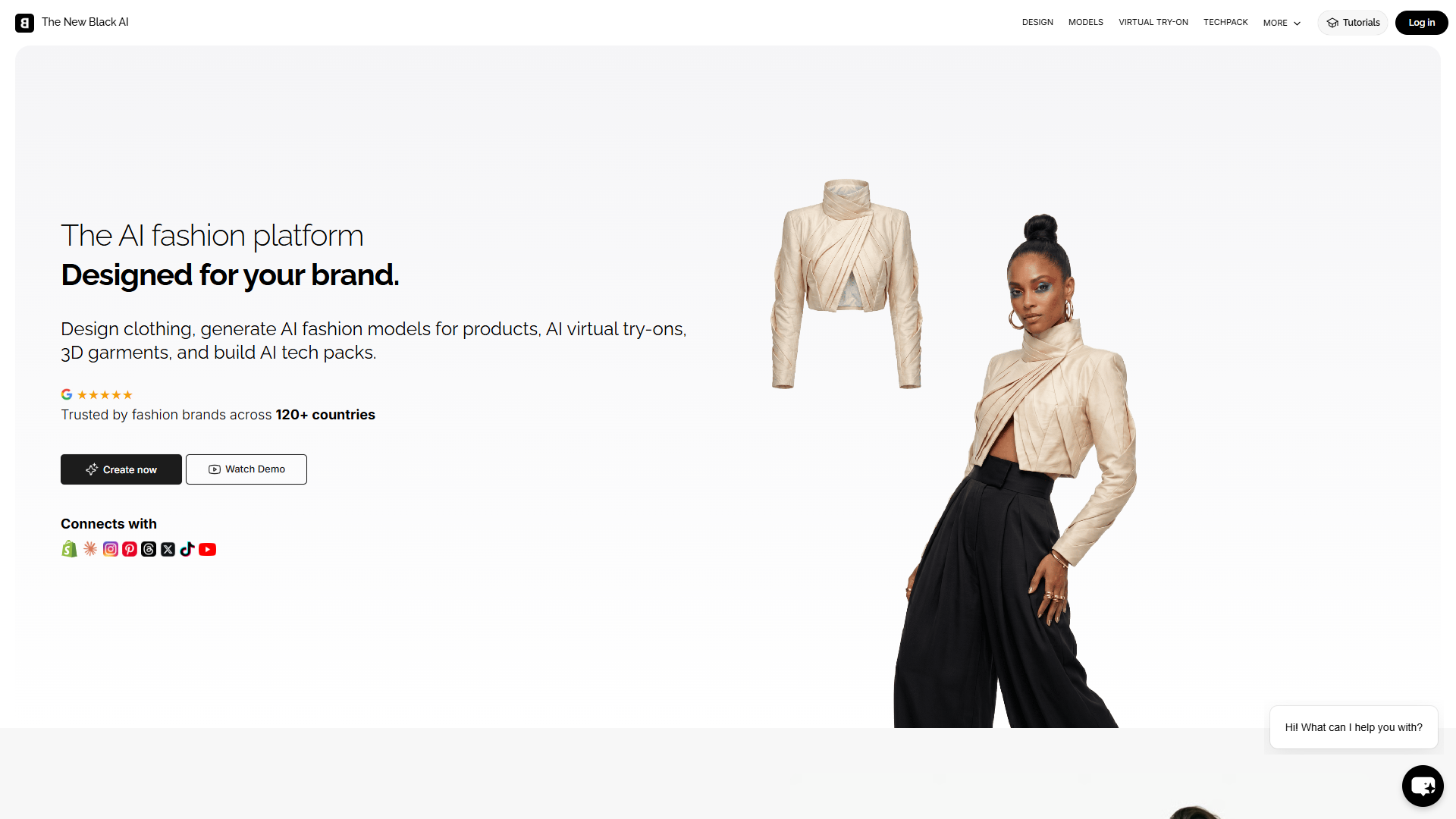 The New Black product screenshot