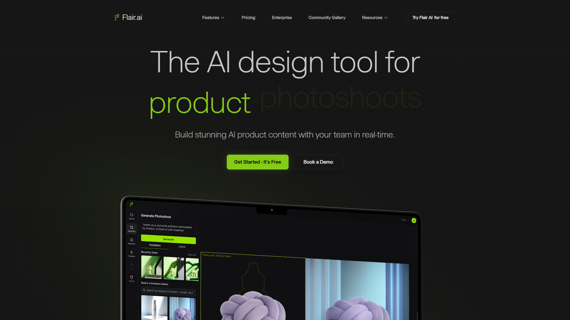 Flair AI product screenshot