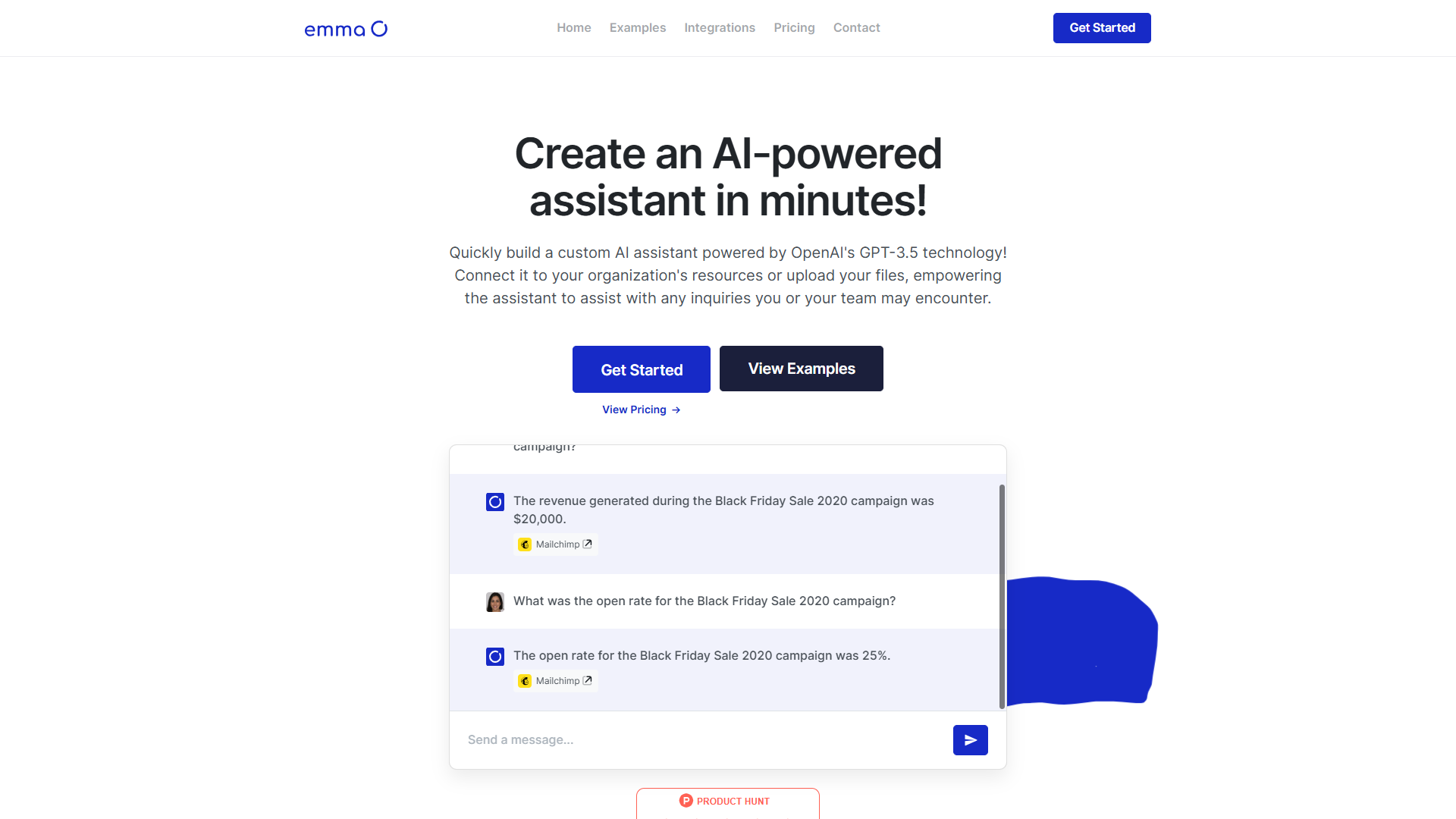 Emma product screenshot