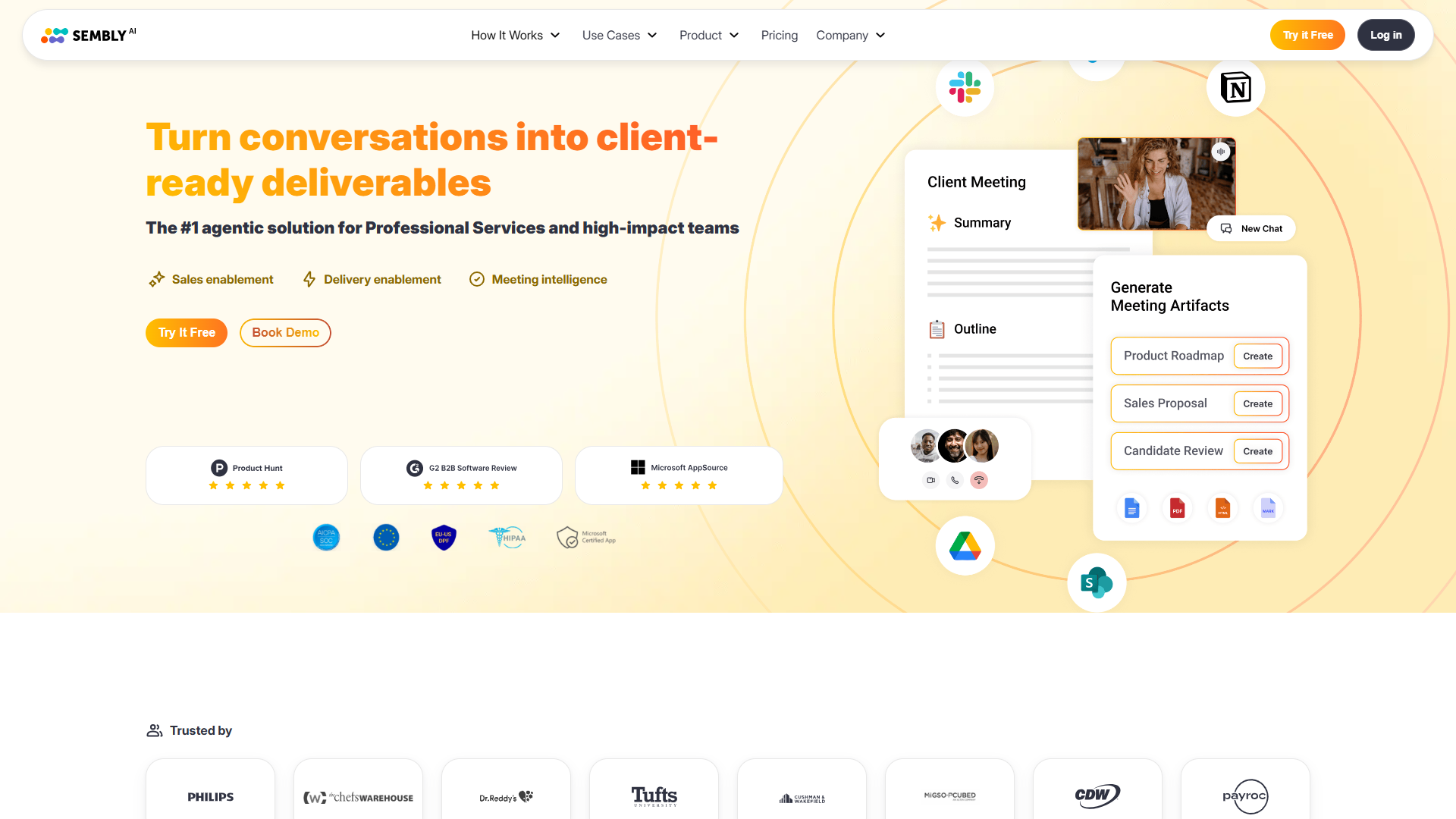 Sembly product screenshot