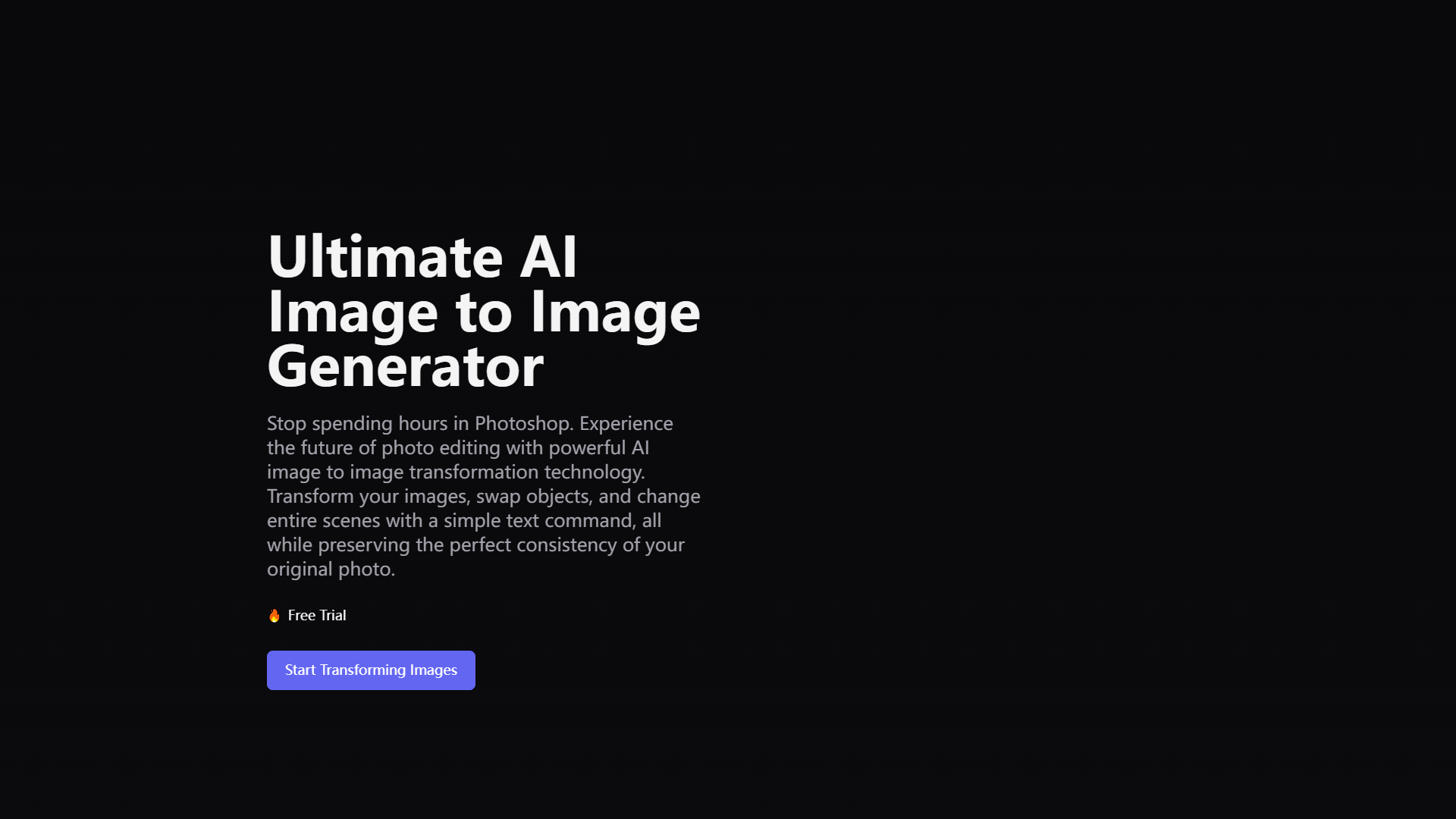 AI ImagetoImage product screenshot