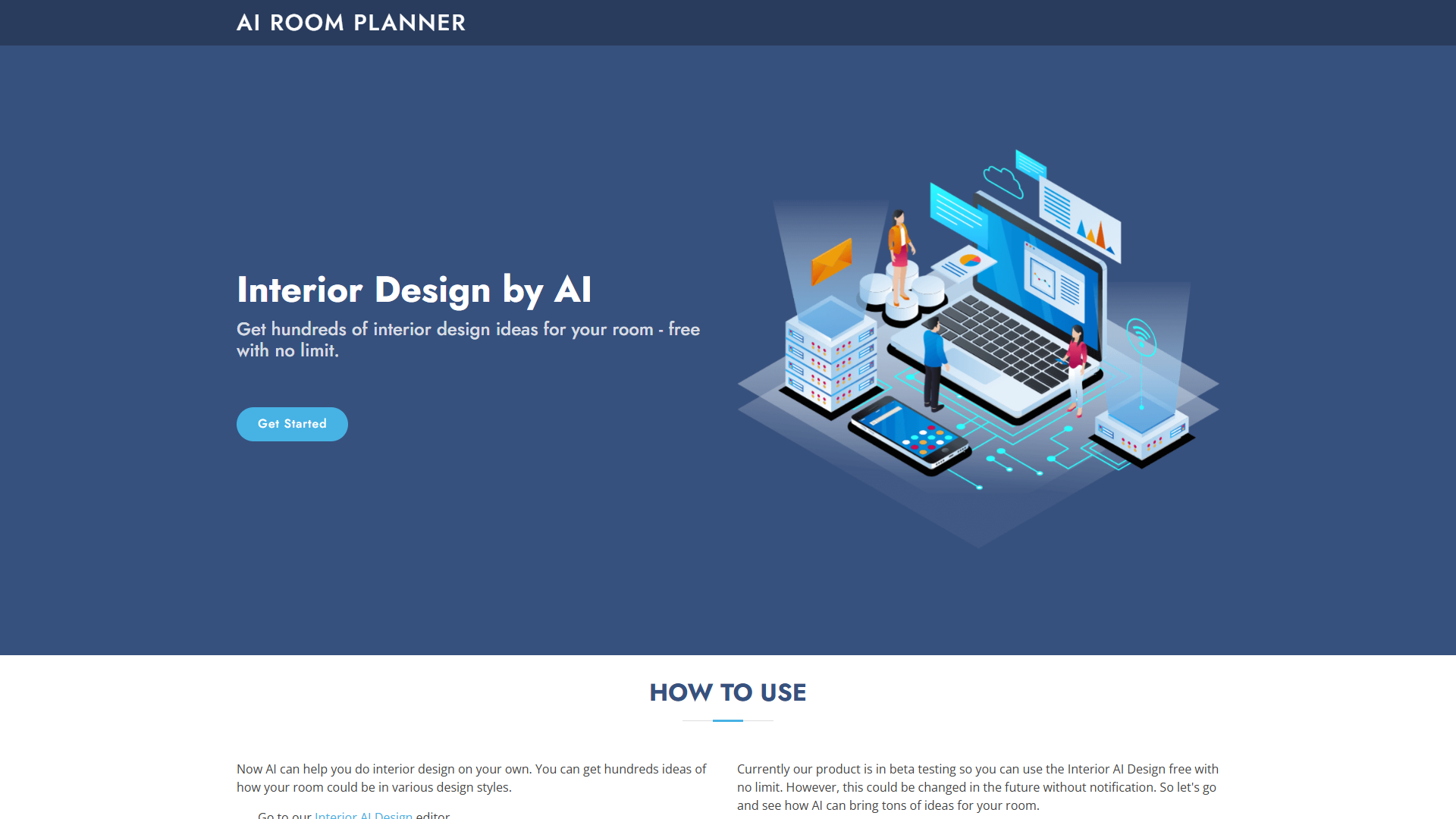 AI Room Planner product screenshot