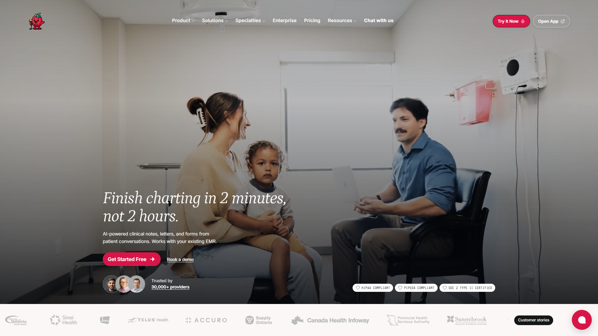 Scribeberry product screenshot