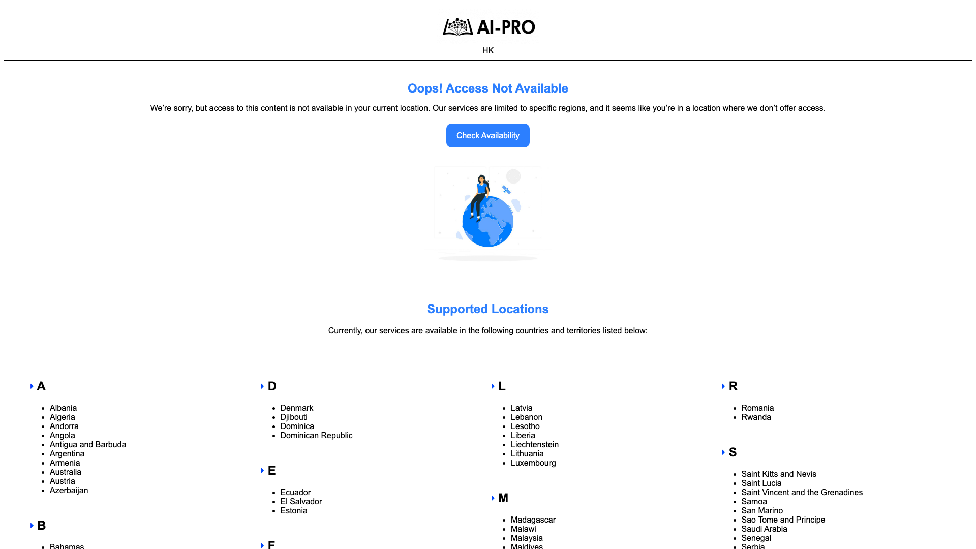 AI-PRO product screenshot