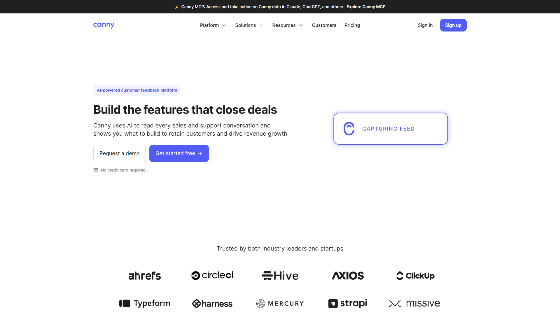 Canny product screenshot
