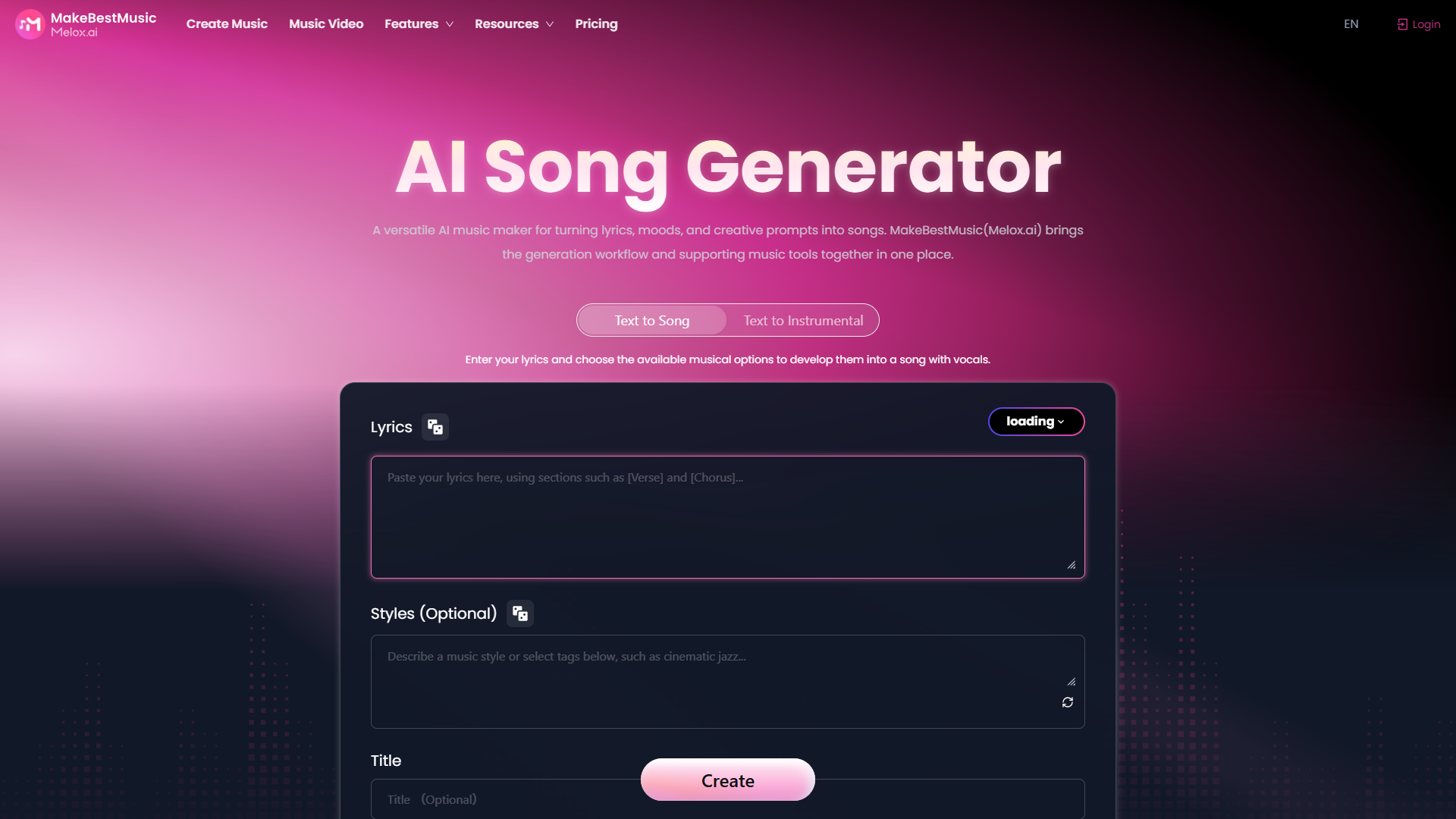 MakeBestMusic product screenshot