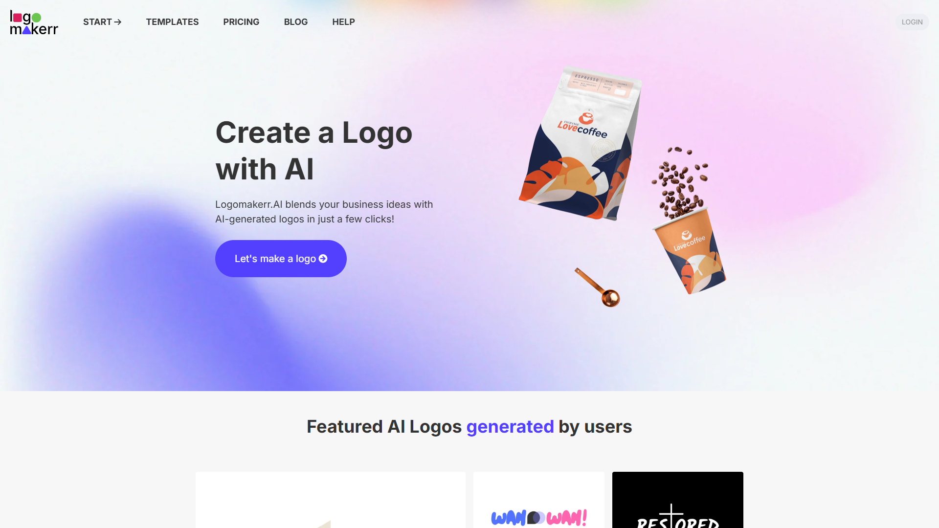 Logomakerr product screenshot