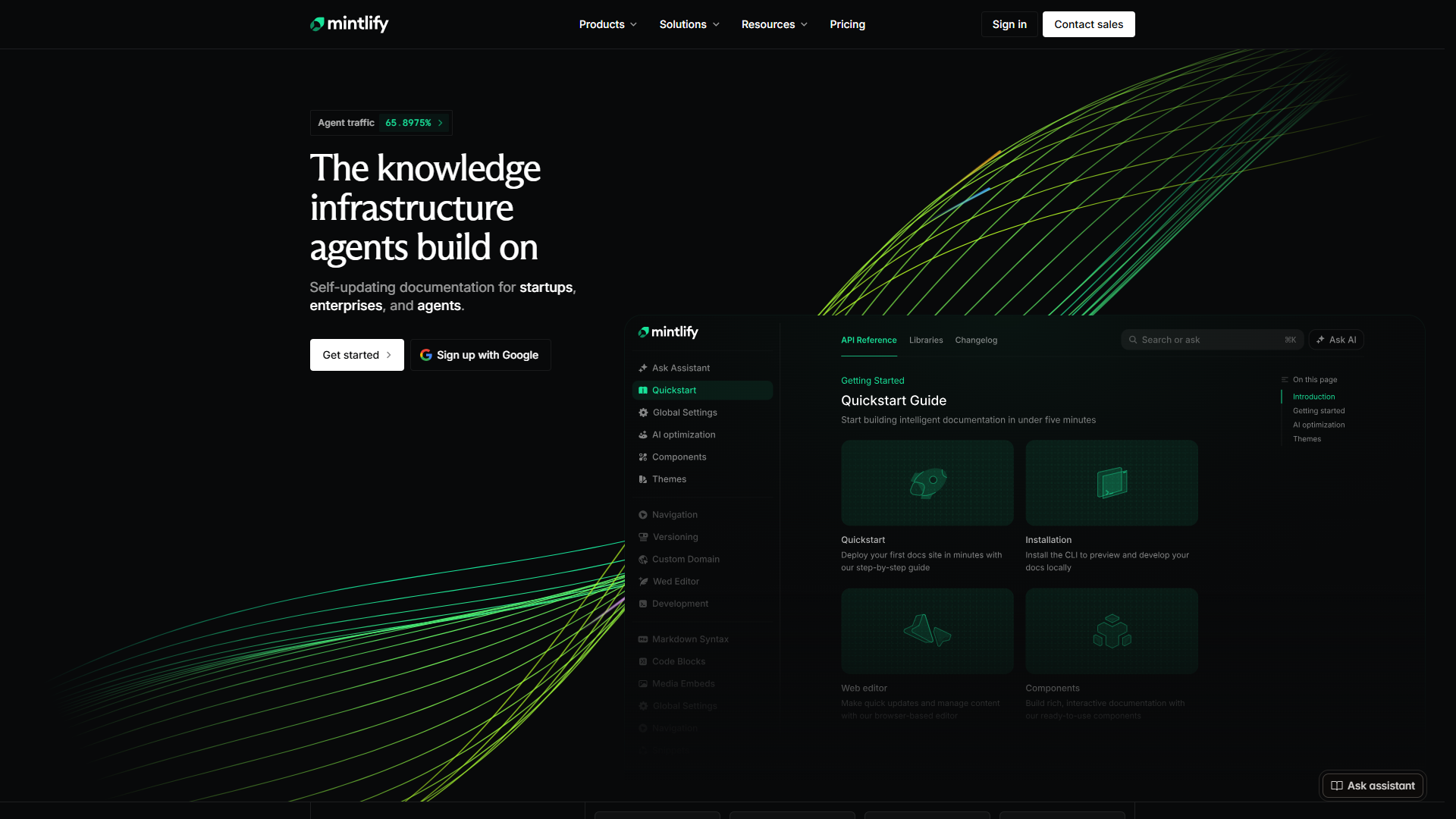 Mintlify product screenshot