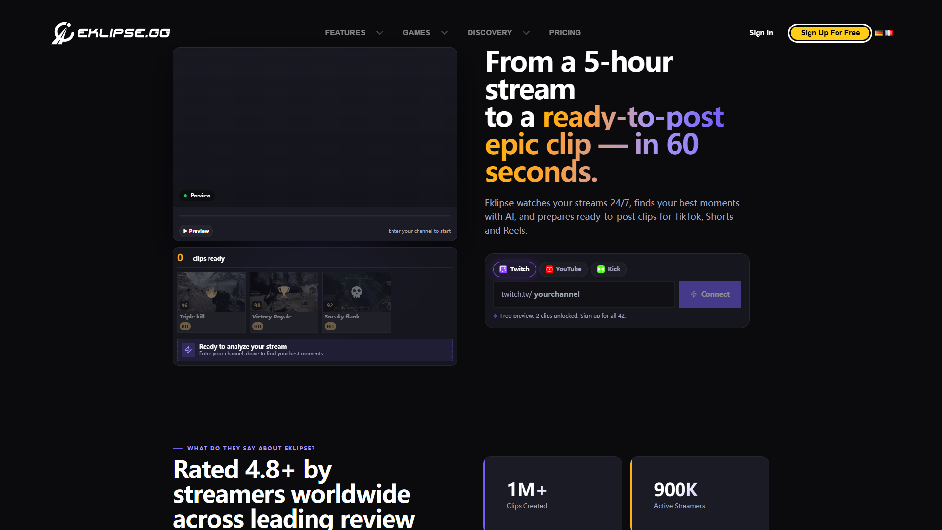 Eklipse product screenshot