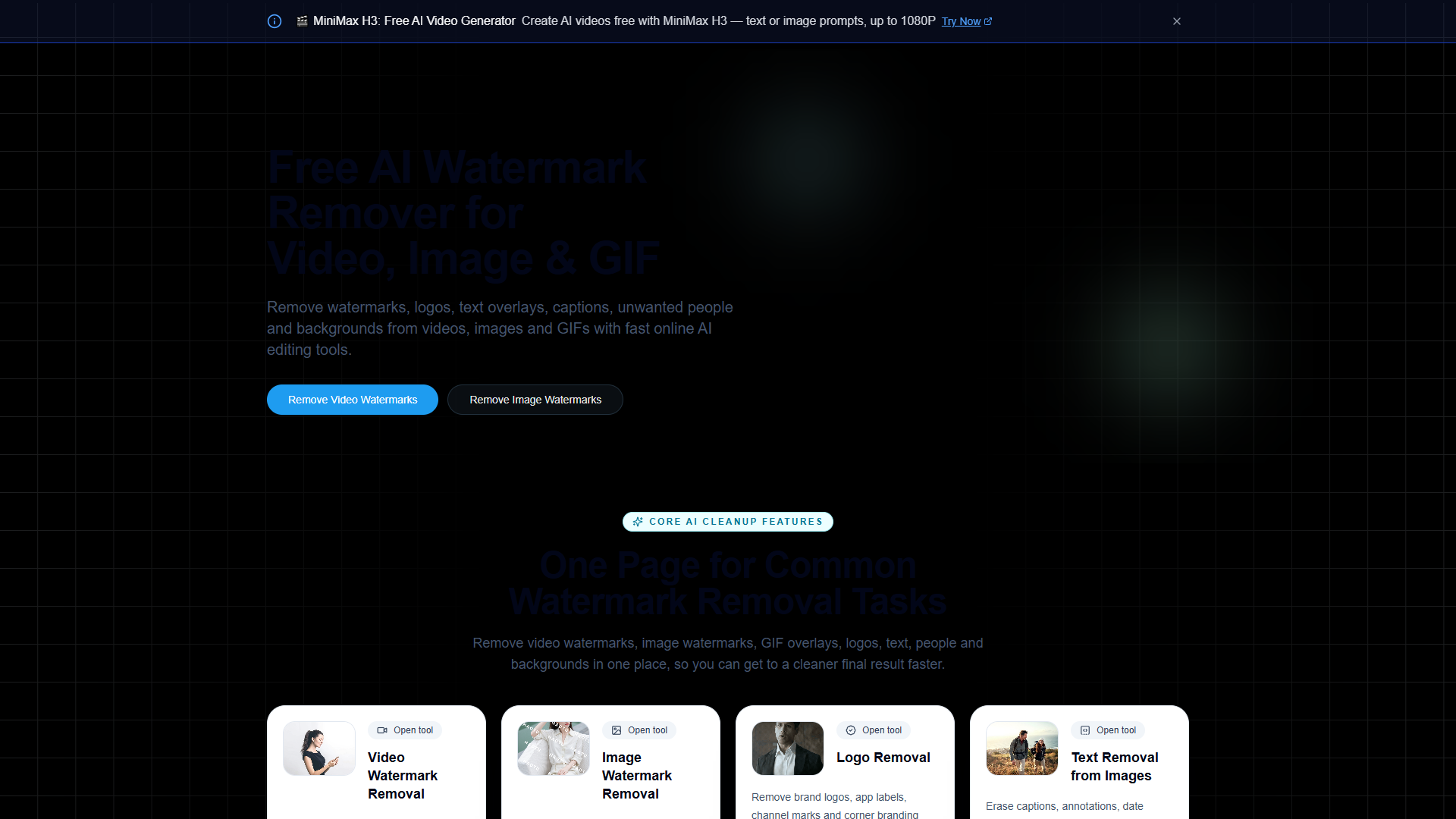 WatermarkRemover product screenshot