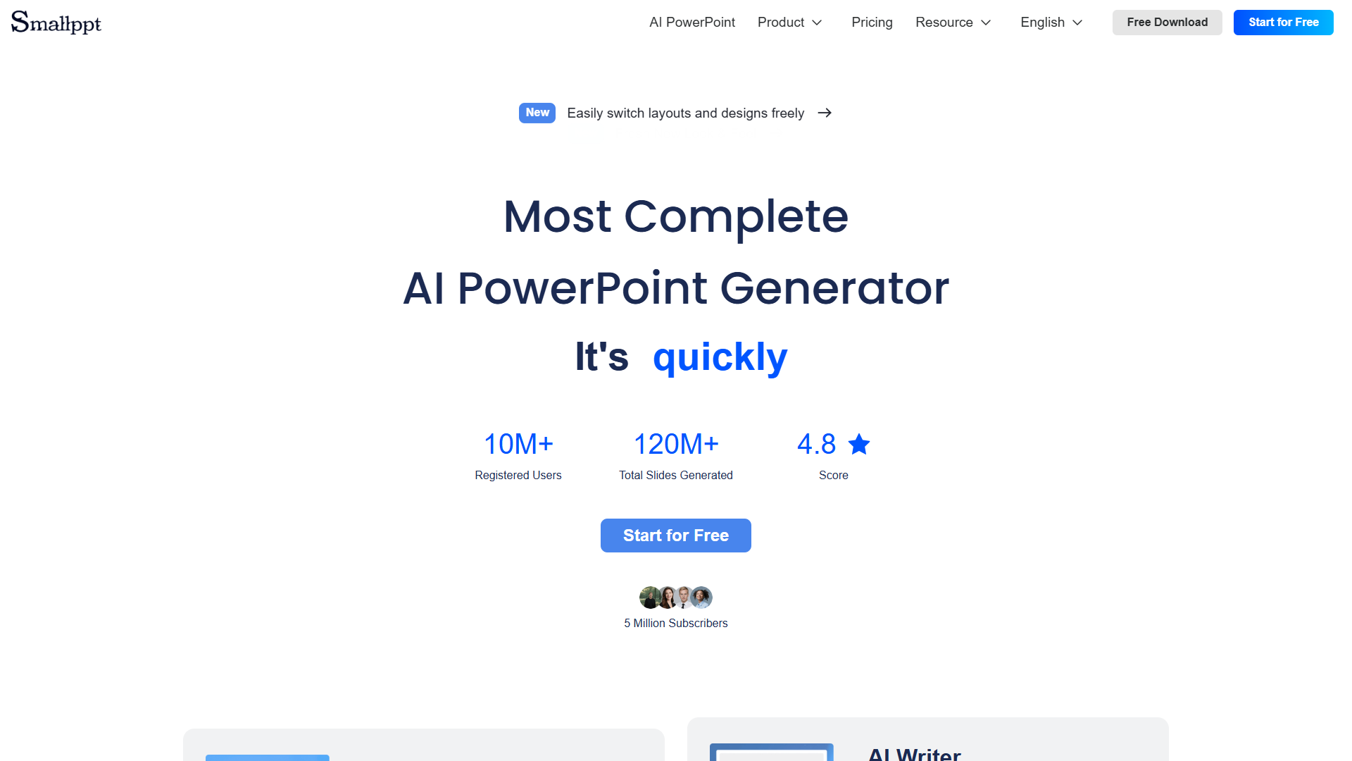 Smallppt product screenshot