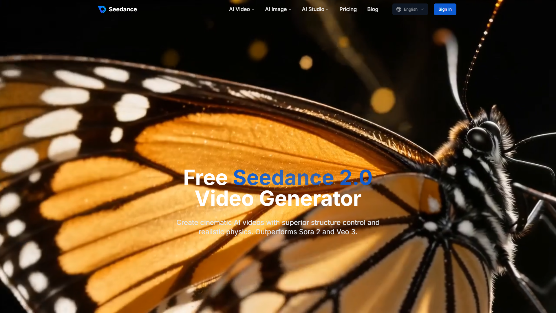 Seedance AI product screenshot