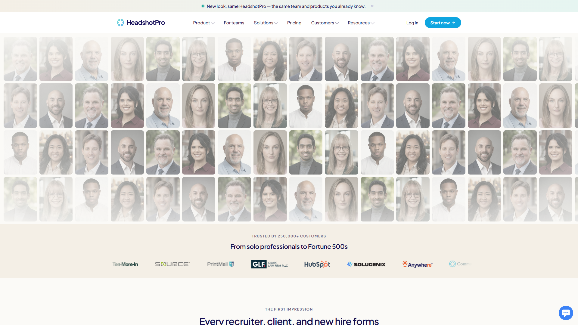 HeadshotPro product screenshot