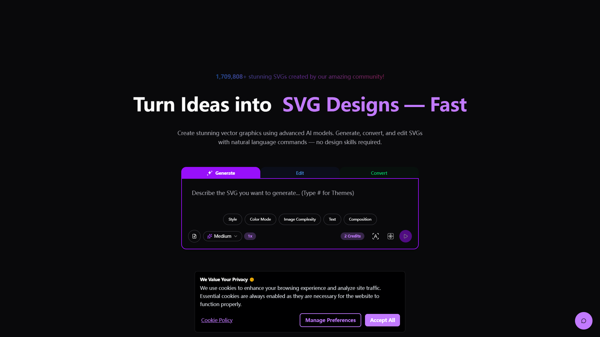SVGMaker product screenshot