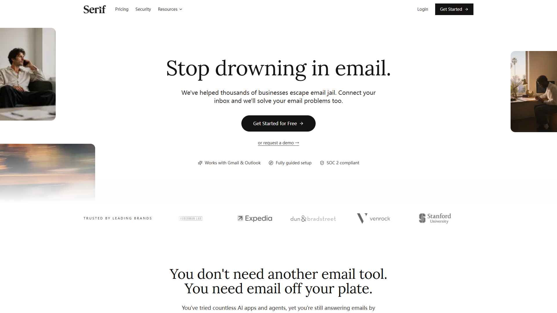 Serif product screenshot