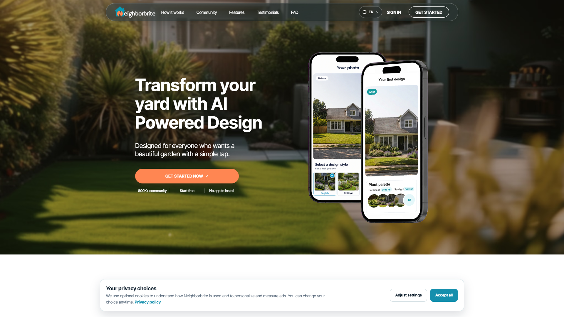 Neighborbrite product screenshot