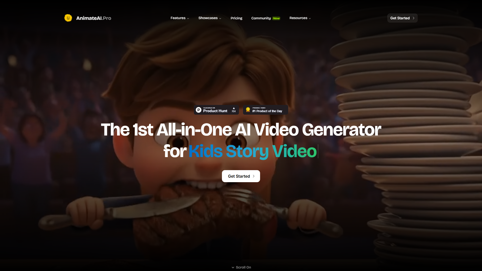 AnimateAI product screenshot