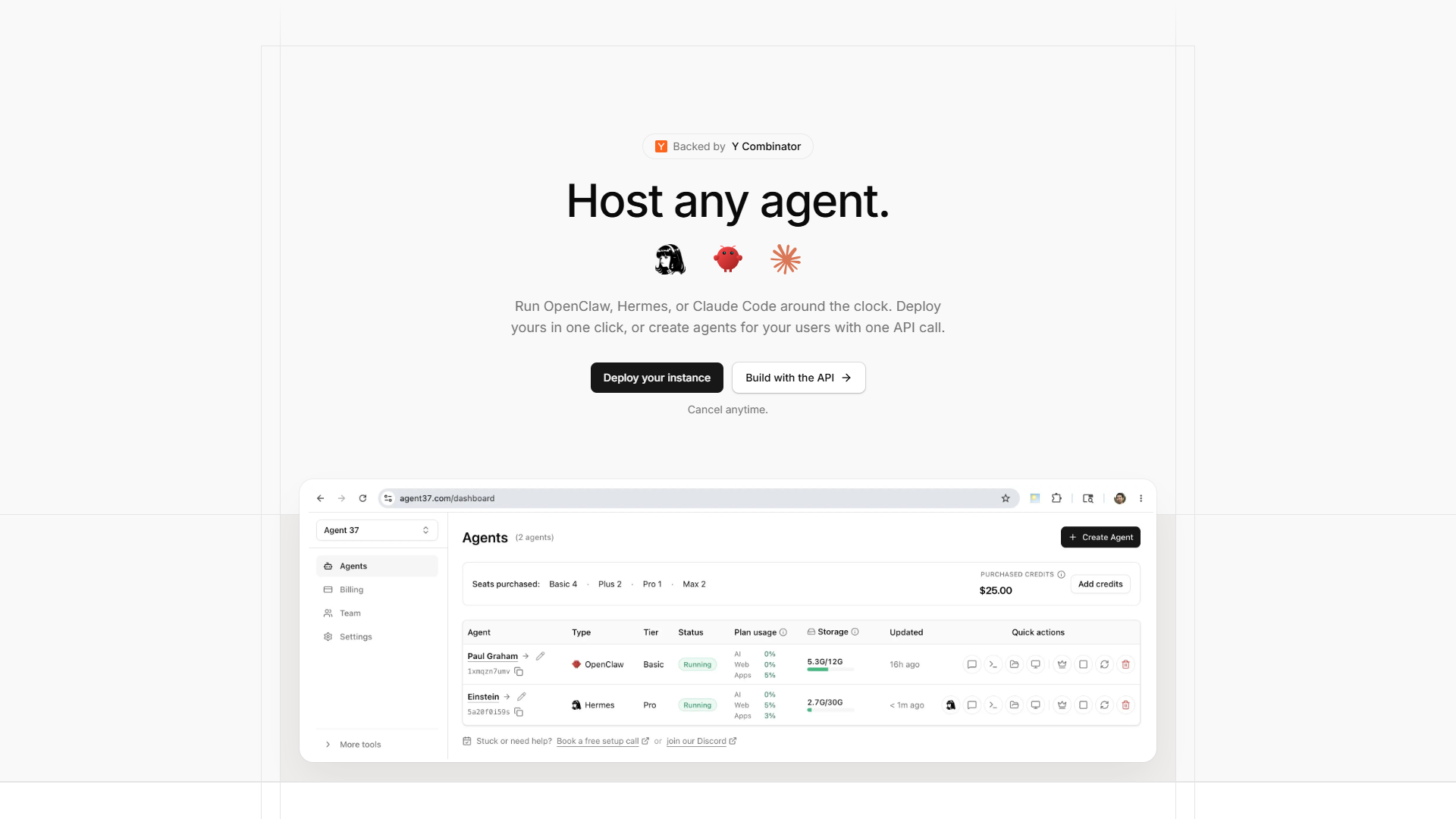 Agent 37 product screenshot