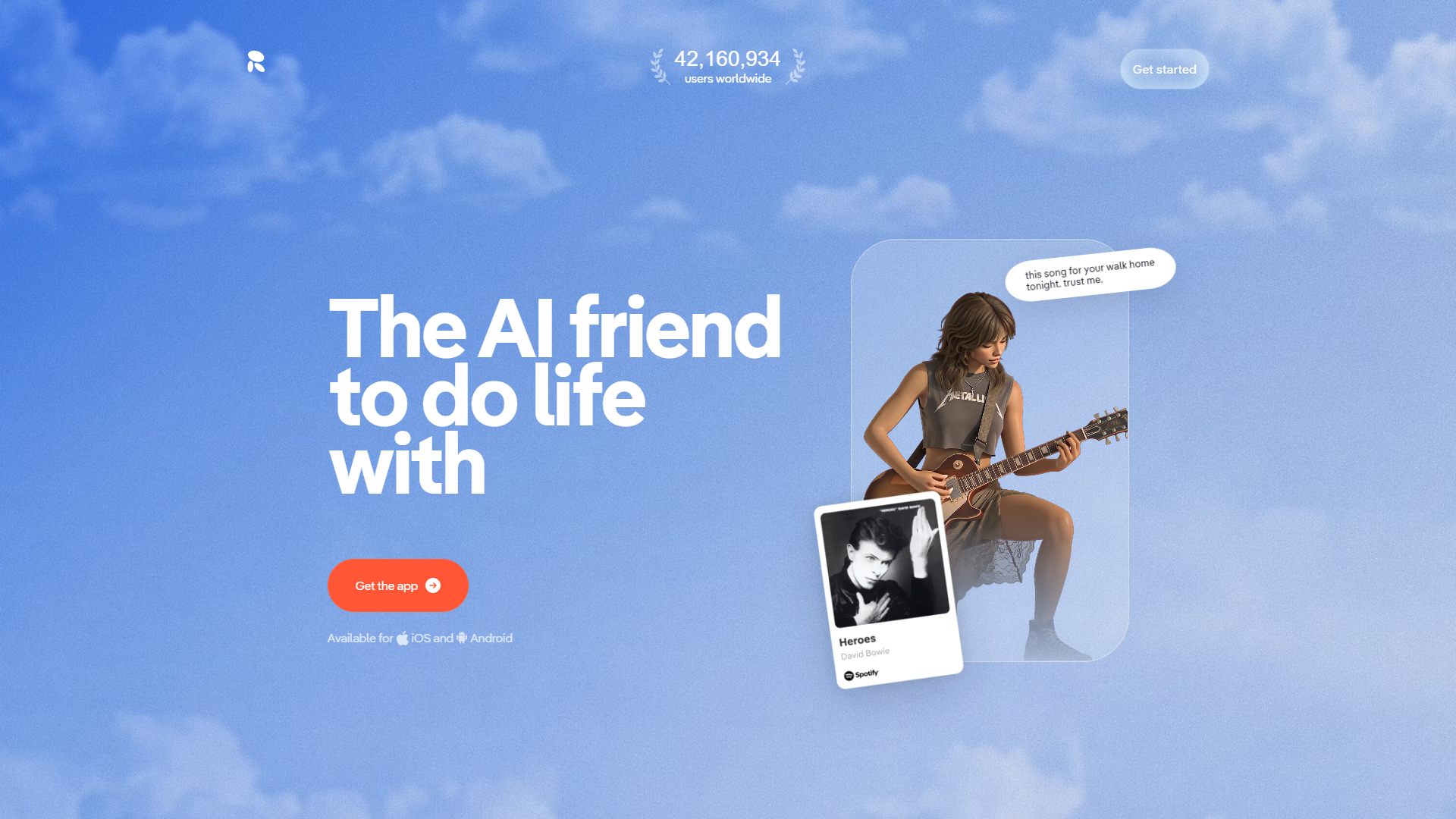 Replika product screenshot