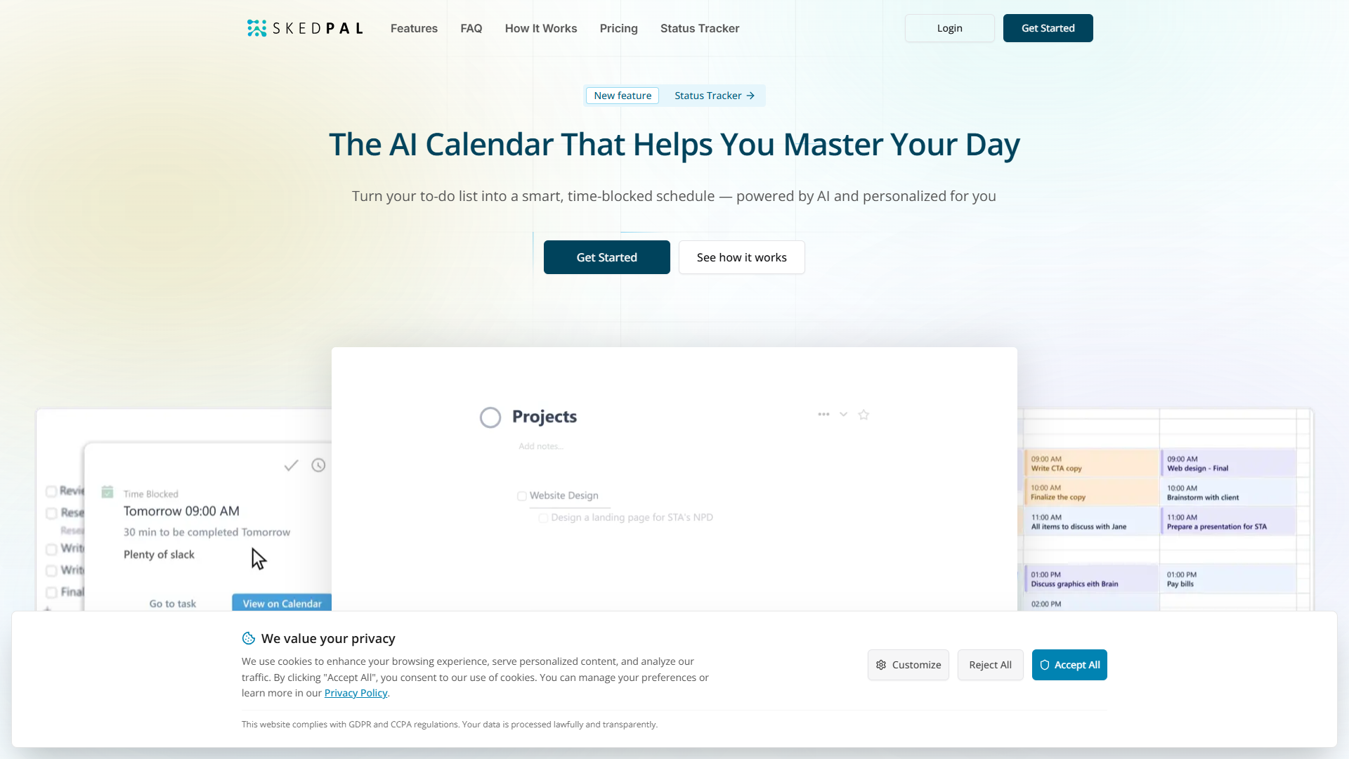 SkedPal product screenshot