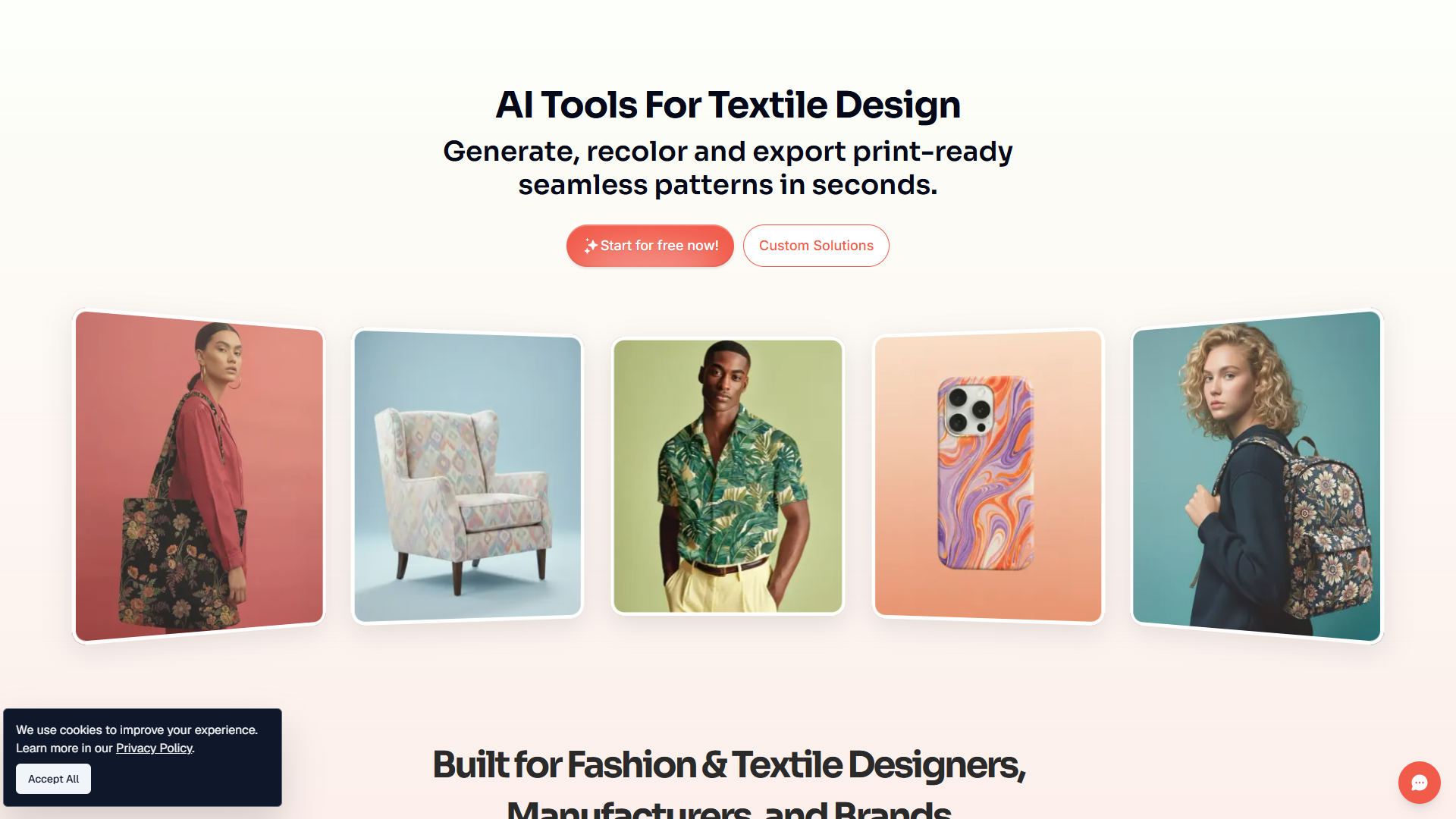 PatternedAI product screenshot