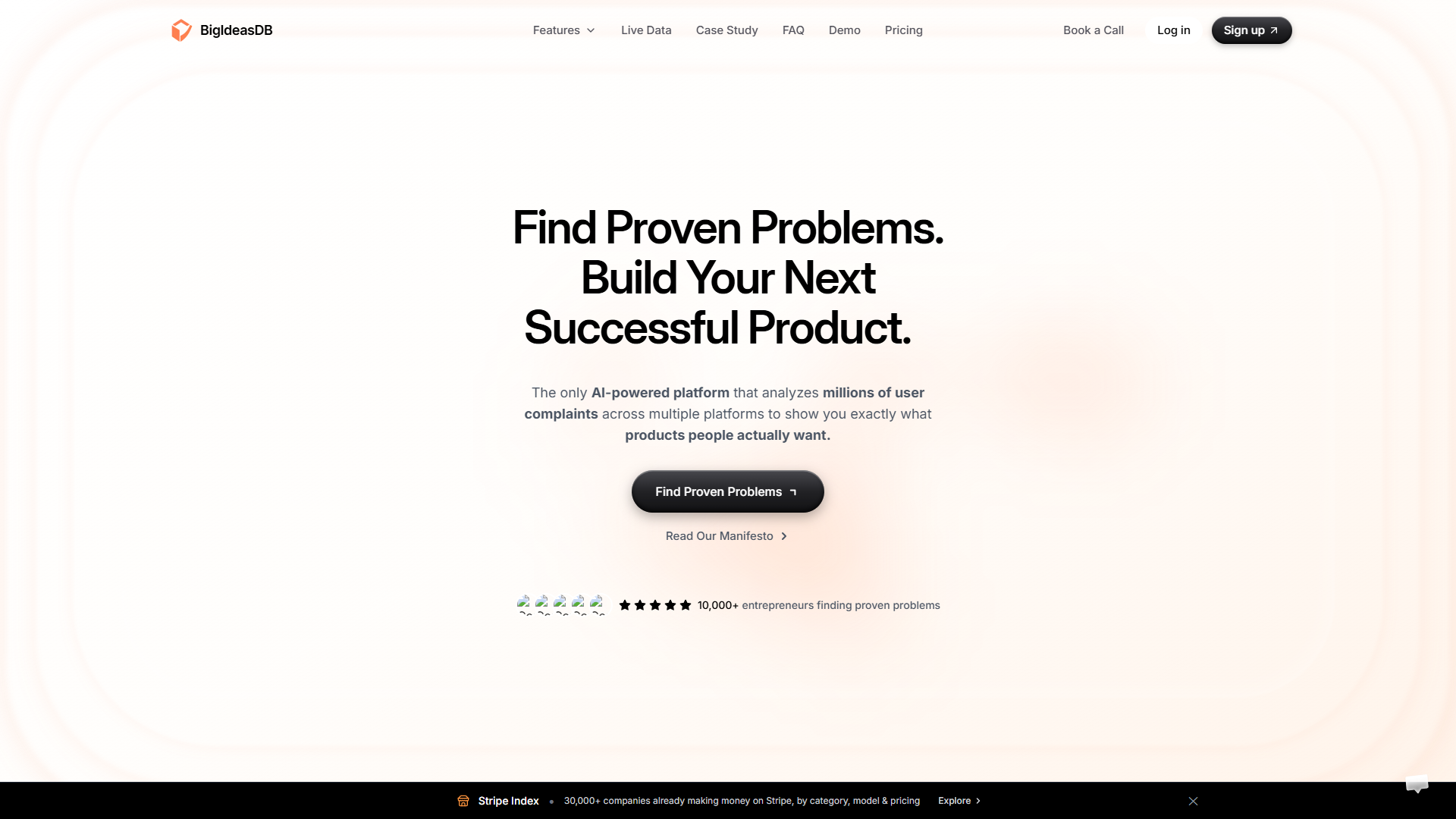 BigIdeasDB product screenshot