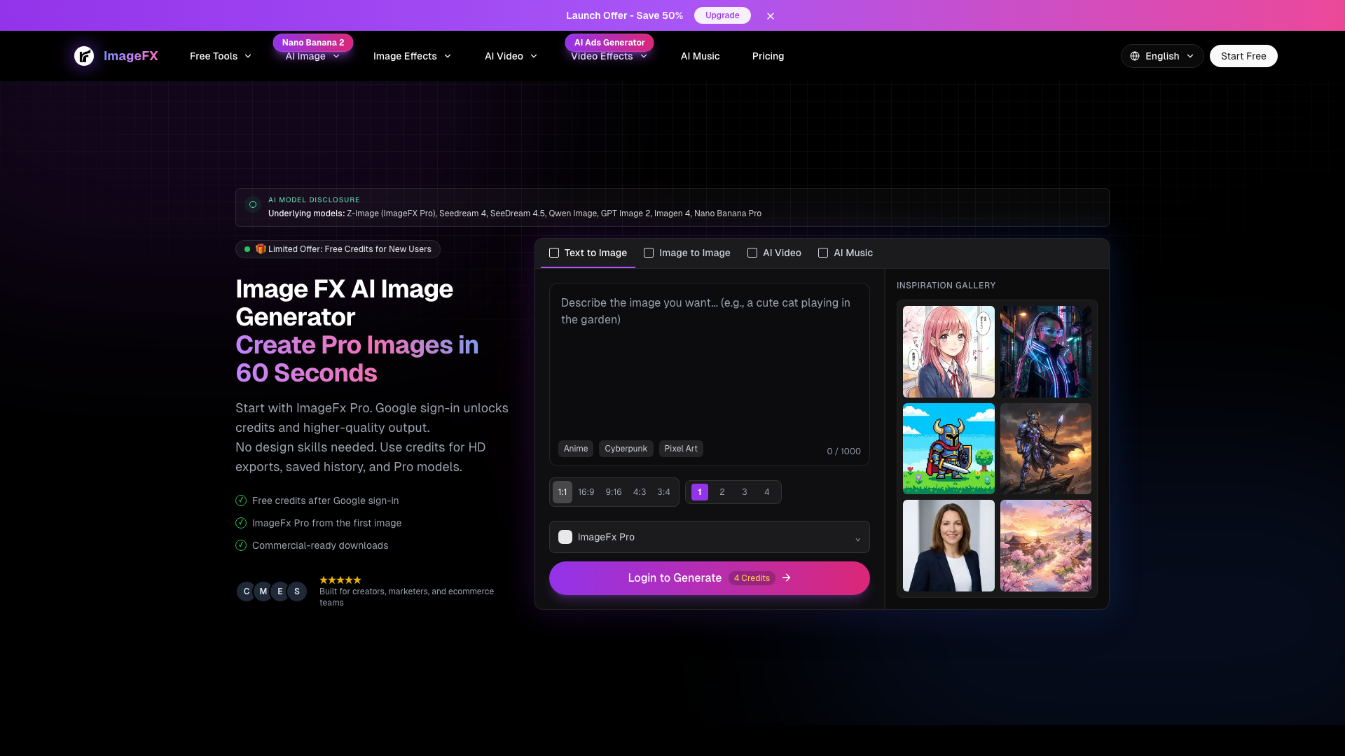 Image FX product screenshot