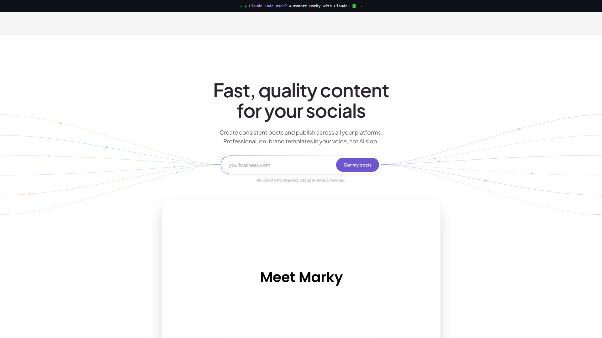 Marky product screenshot