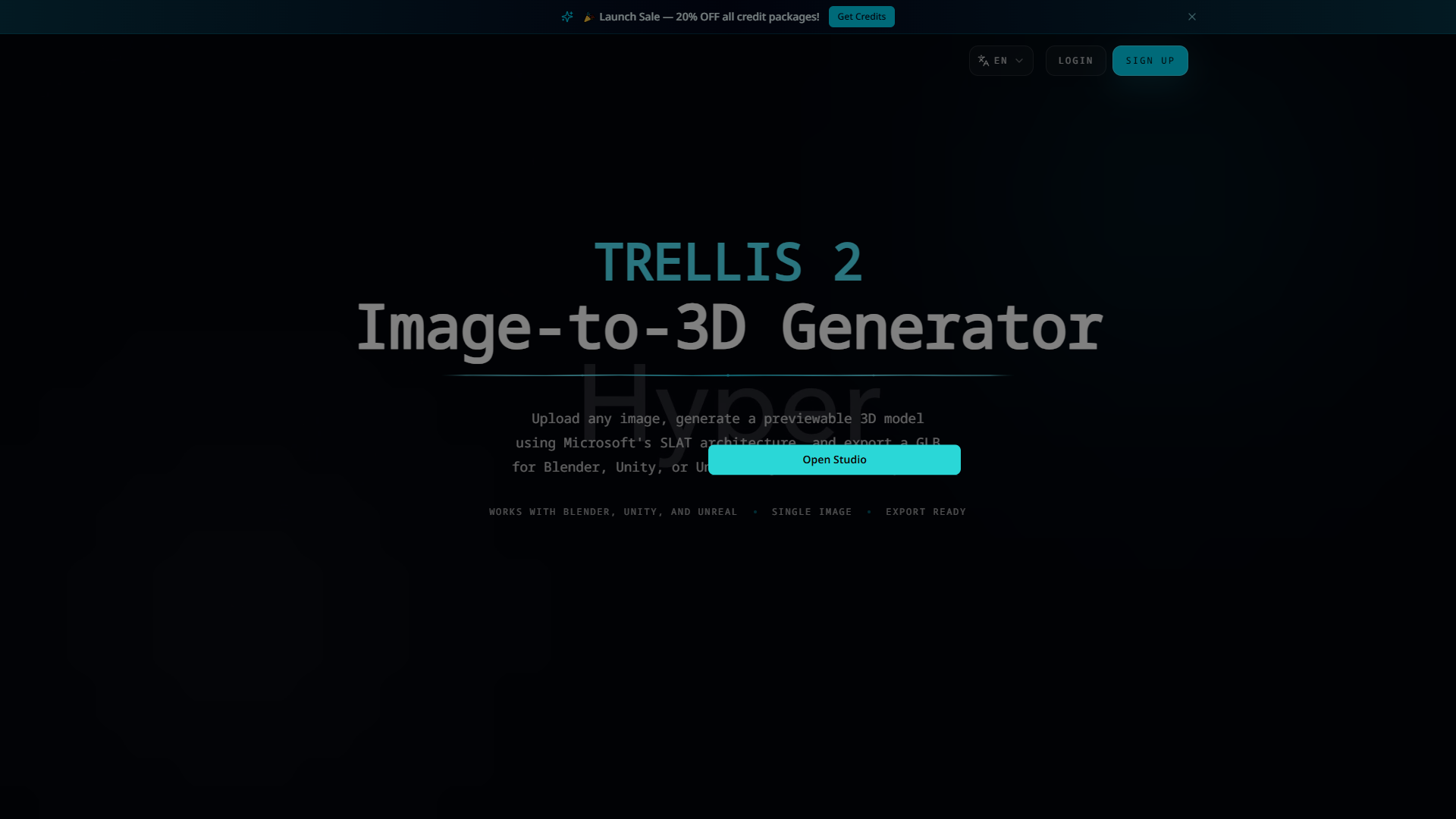 Trellis 2 product screenshot
