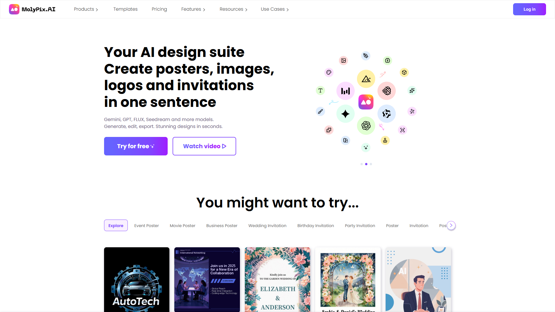 MolyPix AI product screenshot