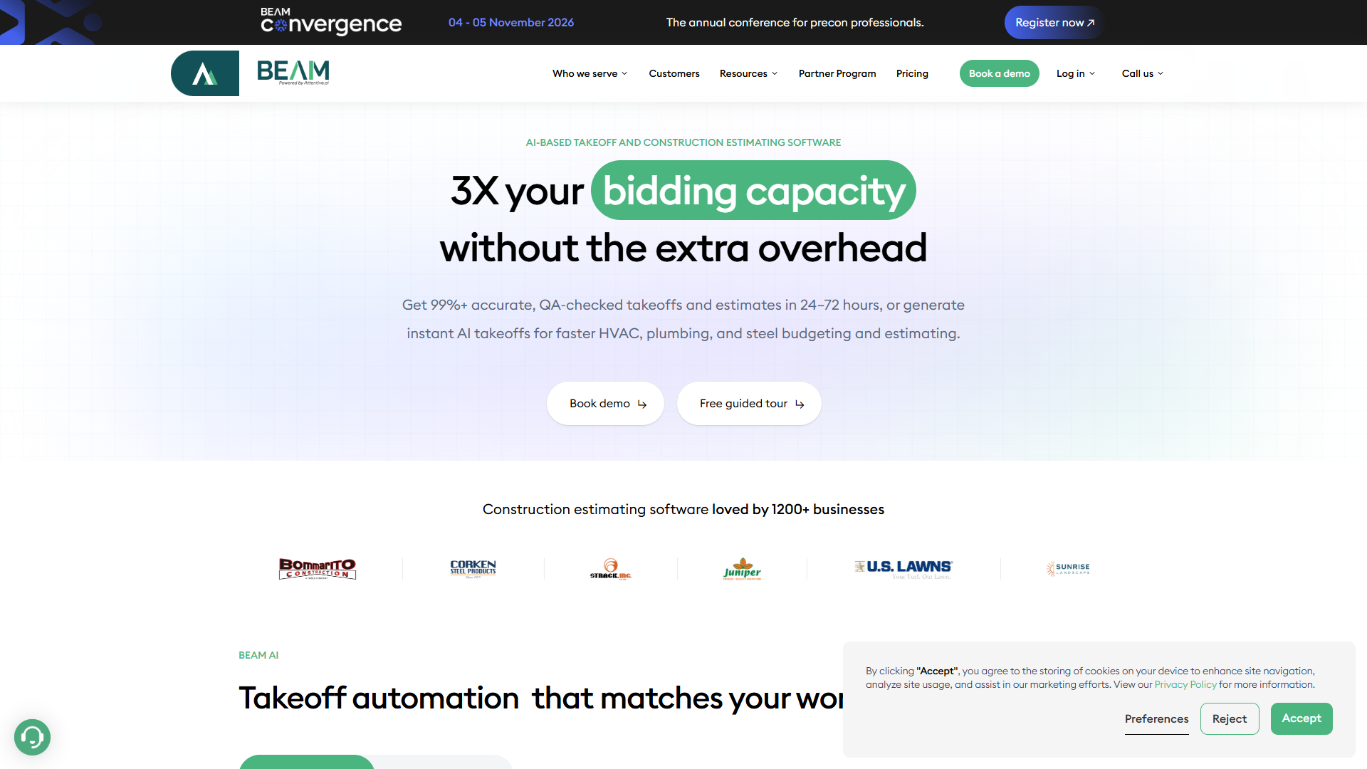Beam AI product screenshot