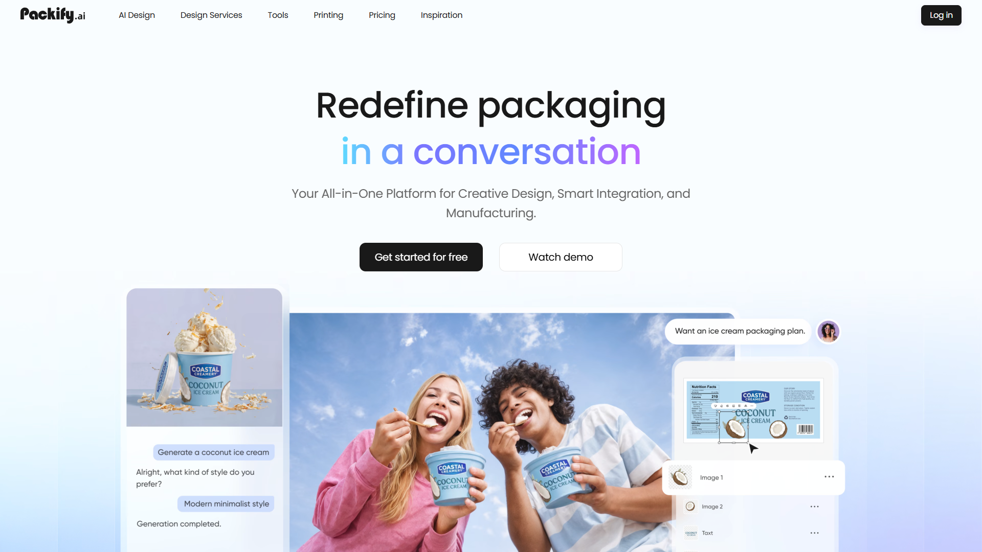 Packify product screenshot