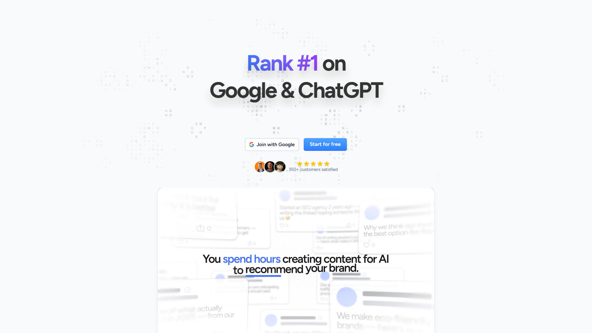 BlogSEO product screenshot