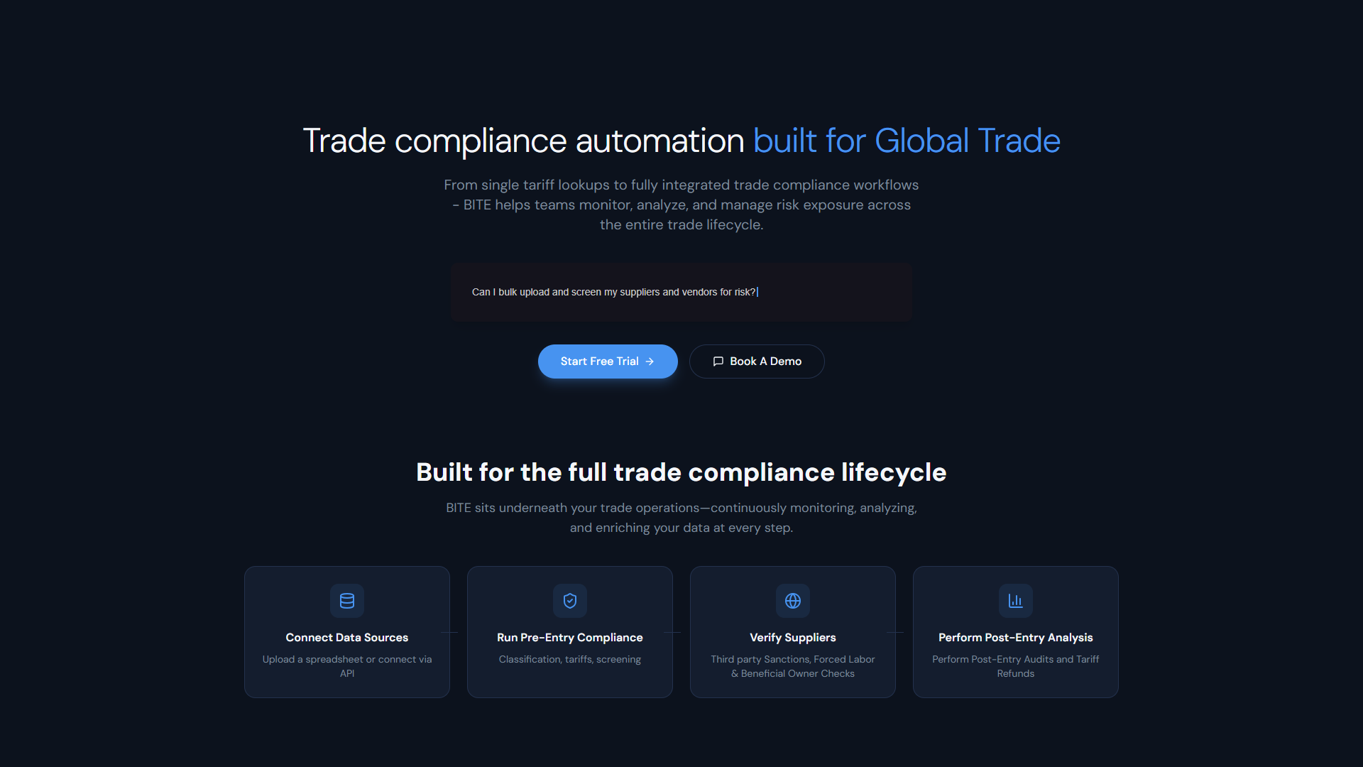 BITE product screenshot