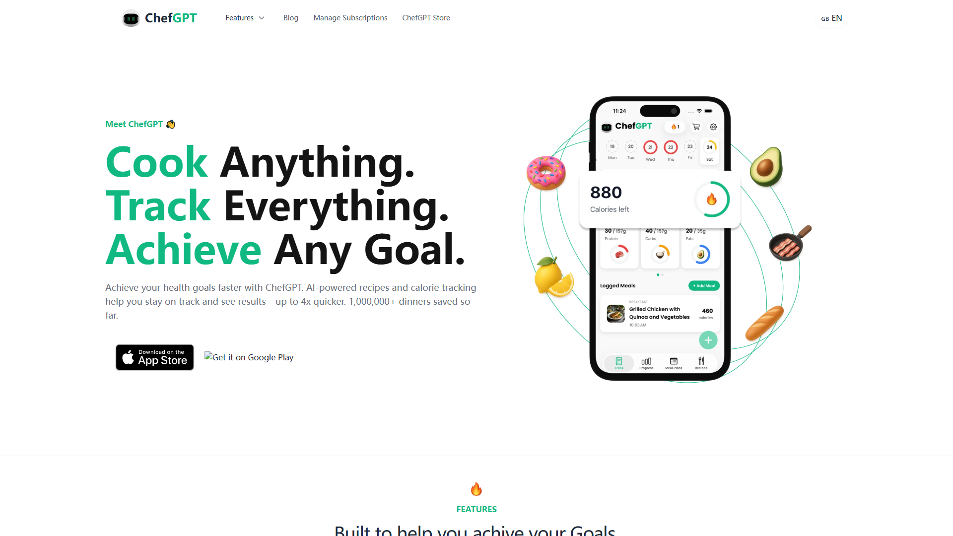 ChefGPT product screenshot