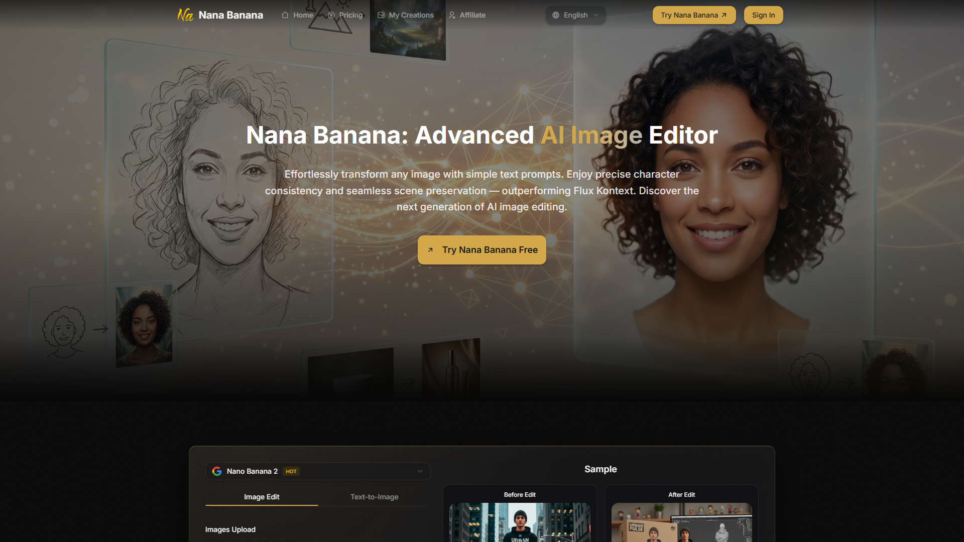 Nana Banana product screenshot
