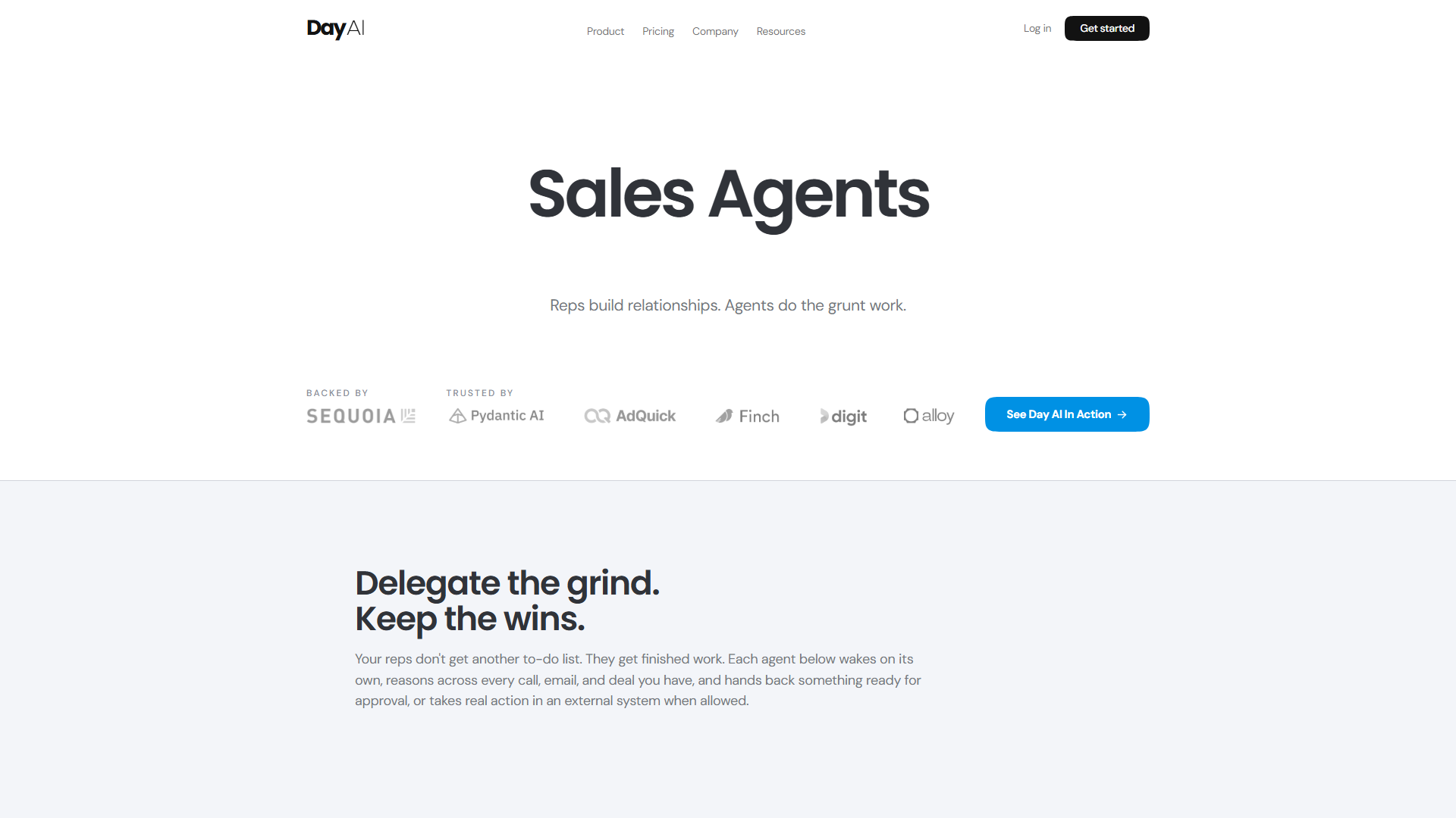 Day AI product screenshot