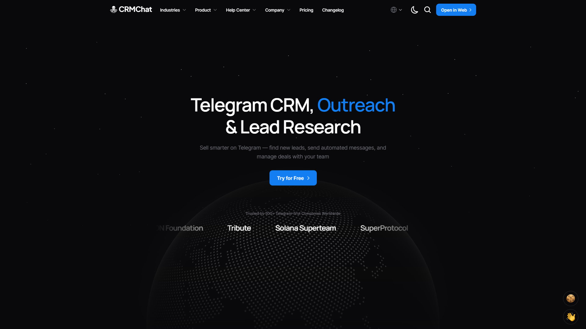 CRMChat product screenshot