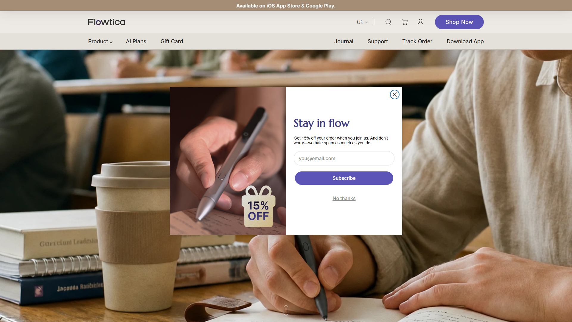 Flowtica Scribe product screenshot