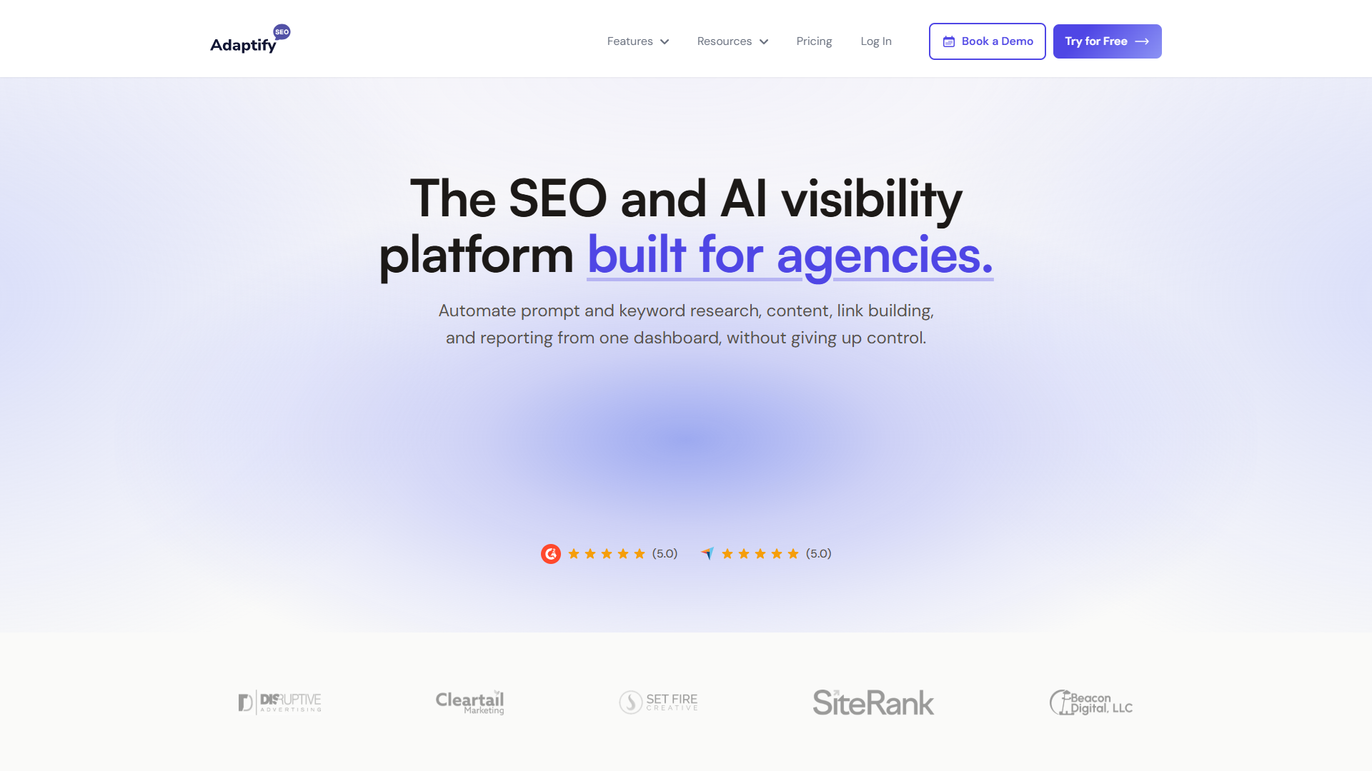 Adaptify SEO product screenshot