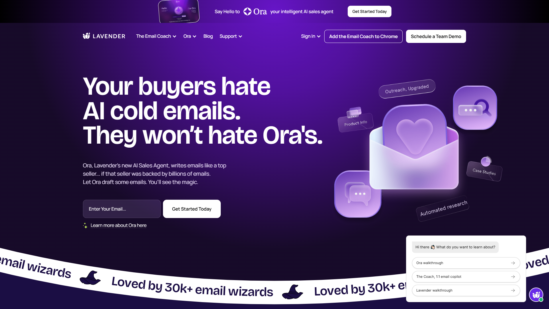 Lavender product screenshot