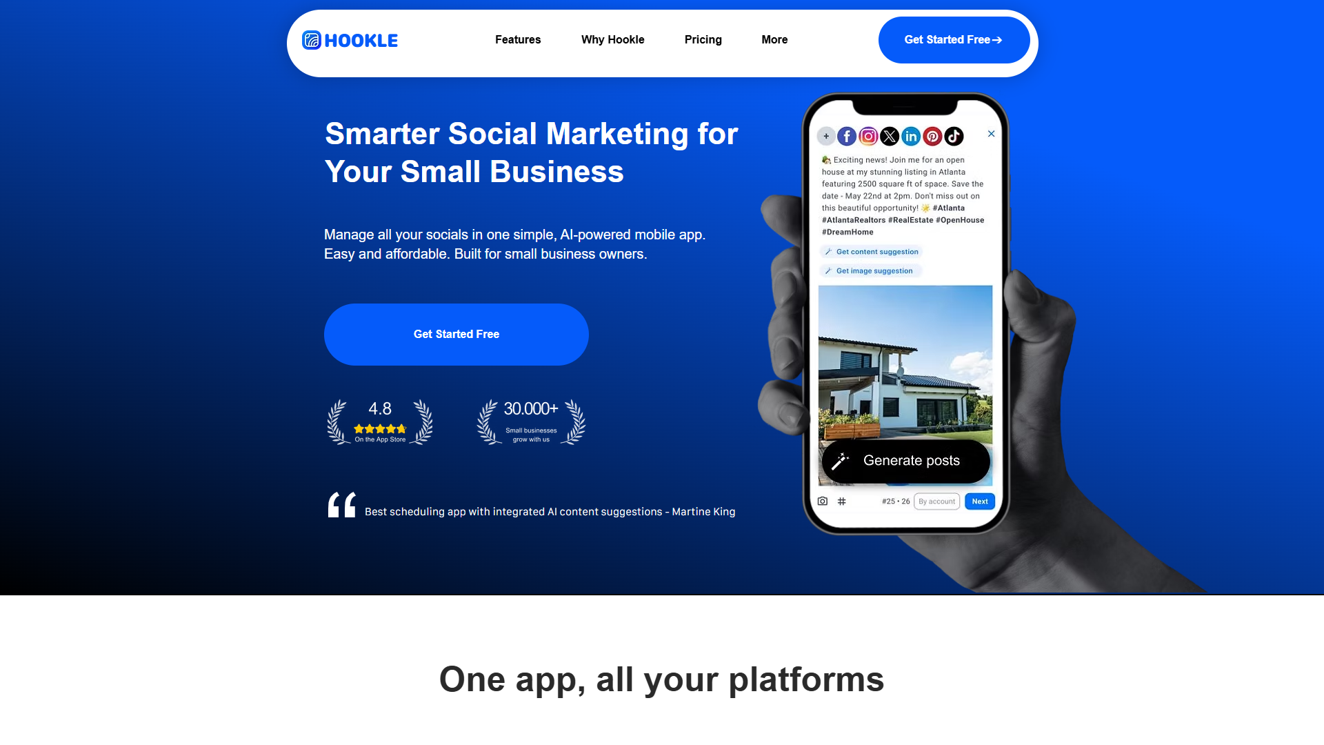Hookle product screenshot