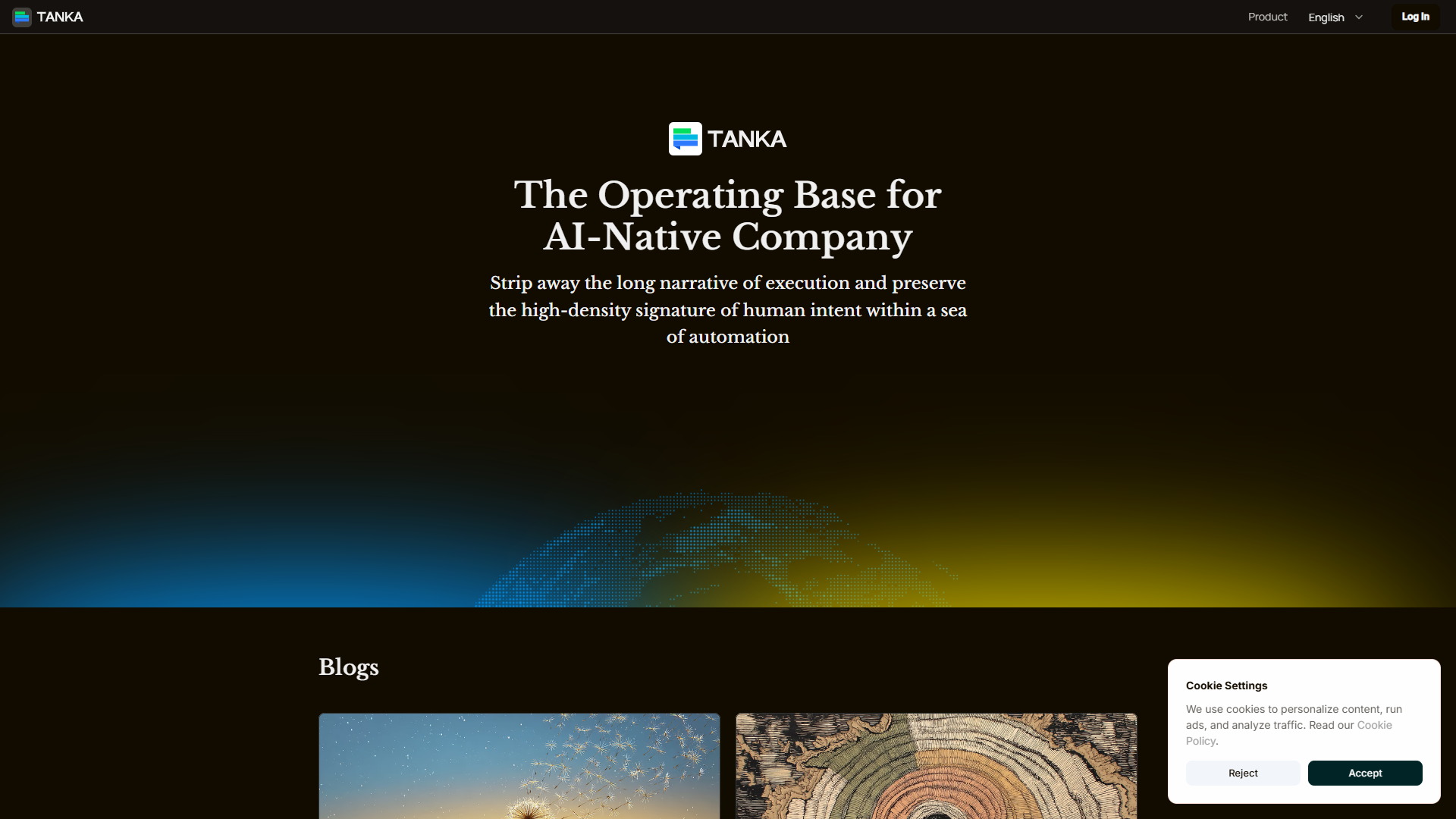 Tanka product screenshot