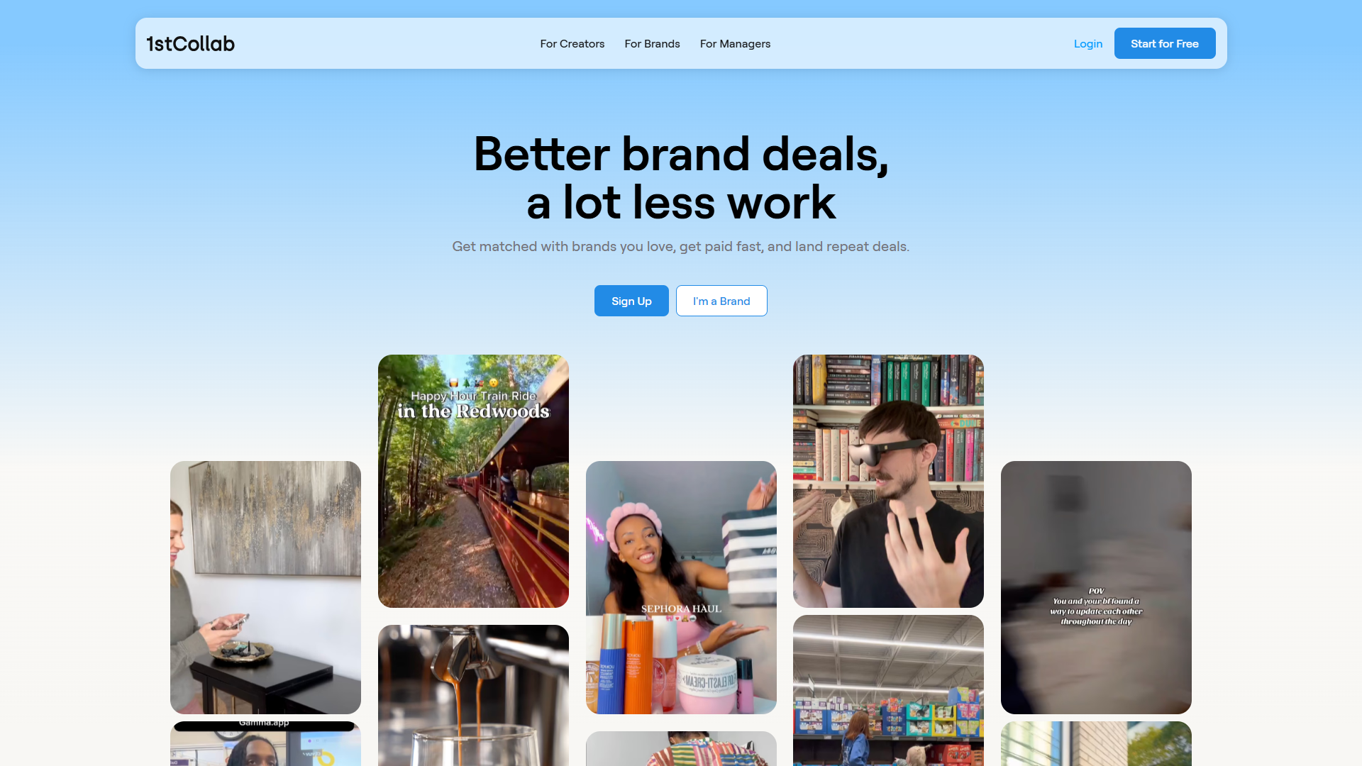 1stCollab product screenshot