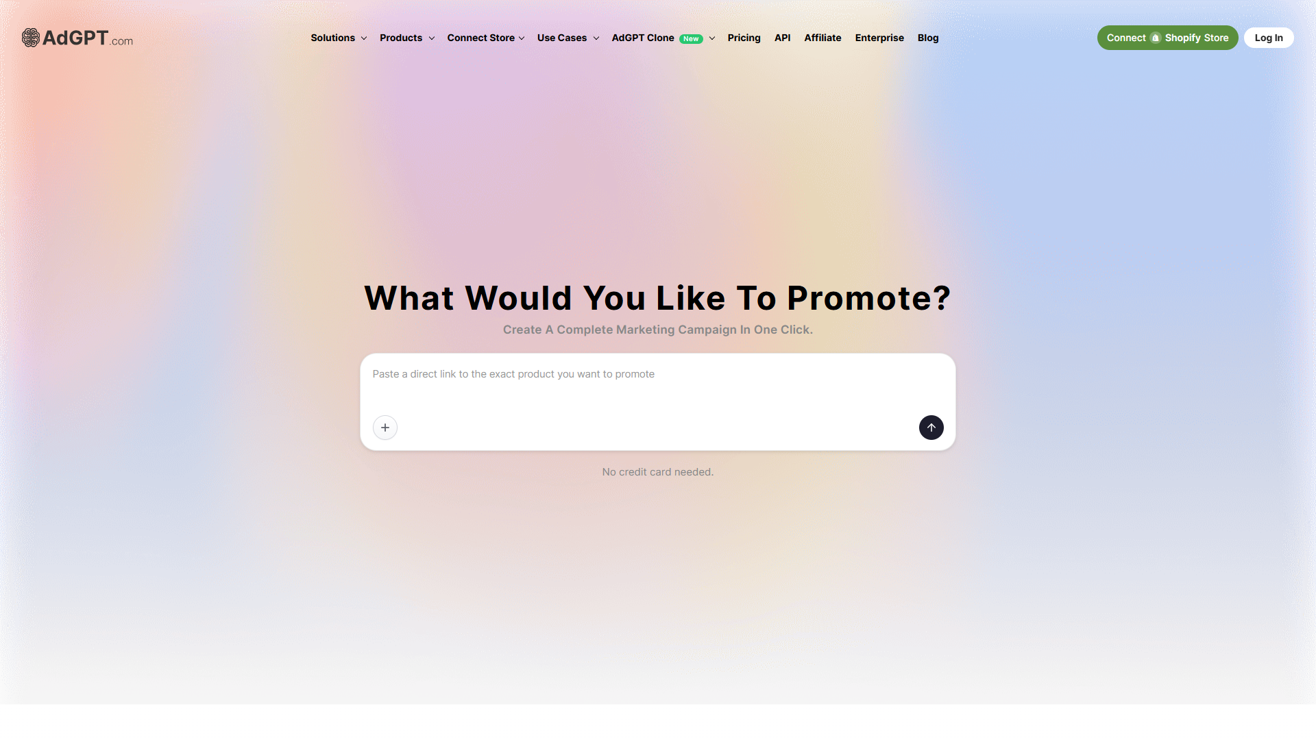 AdGPT product screenshot