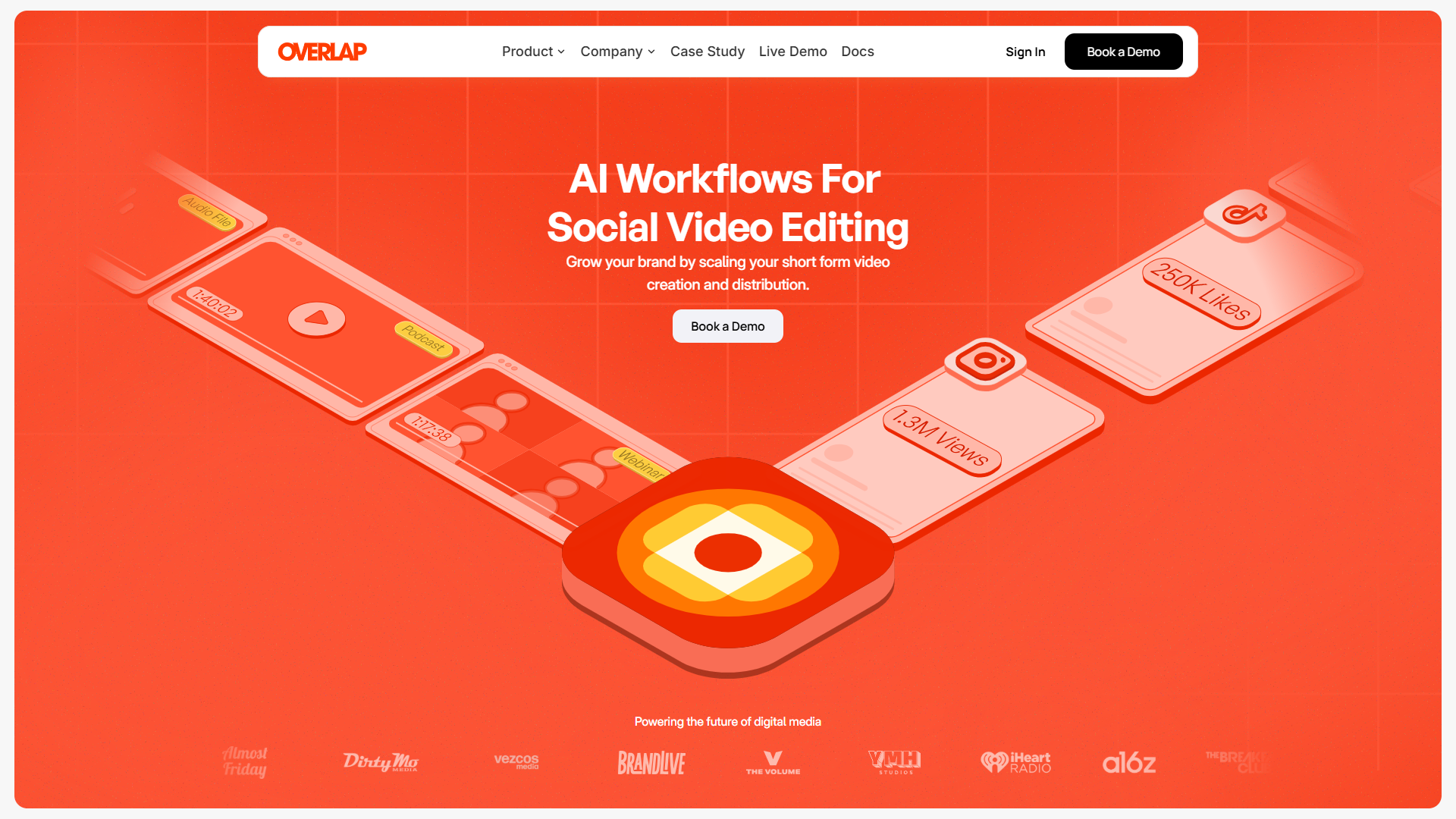 Overlap product screenshot