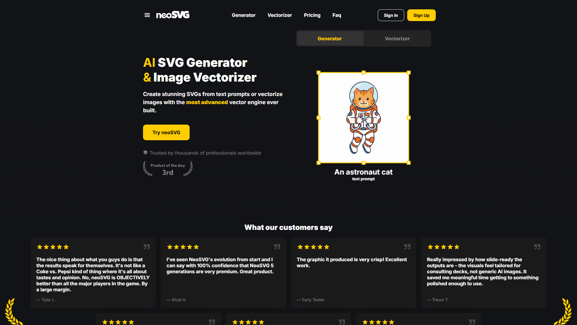 neoSVG product screenshot